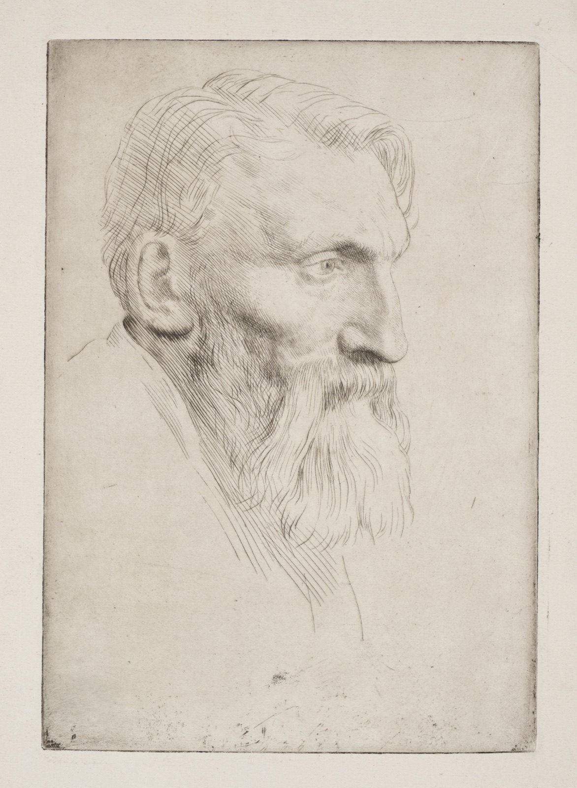 Auguste Rodin — Alphonse Legros (French, 1837–1911)