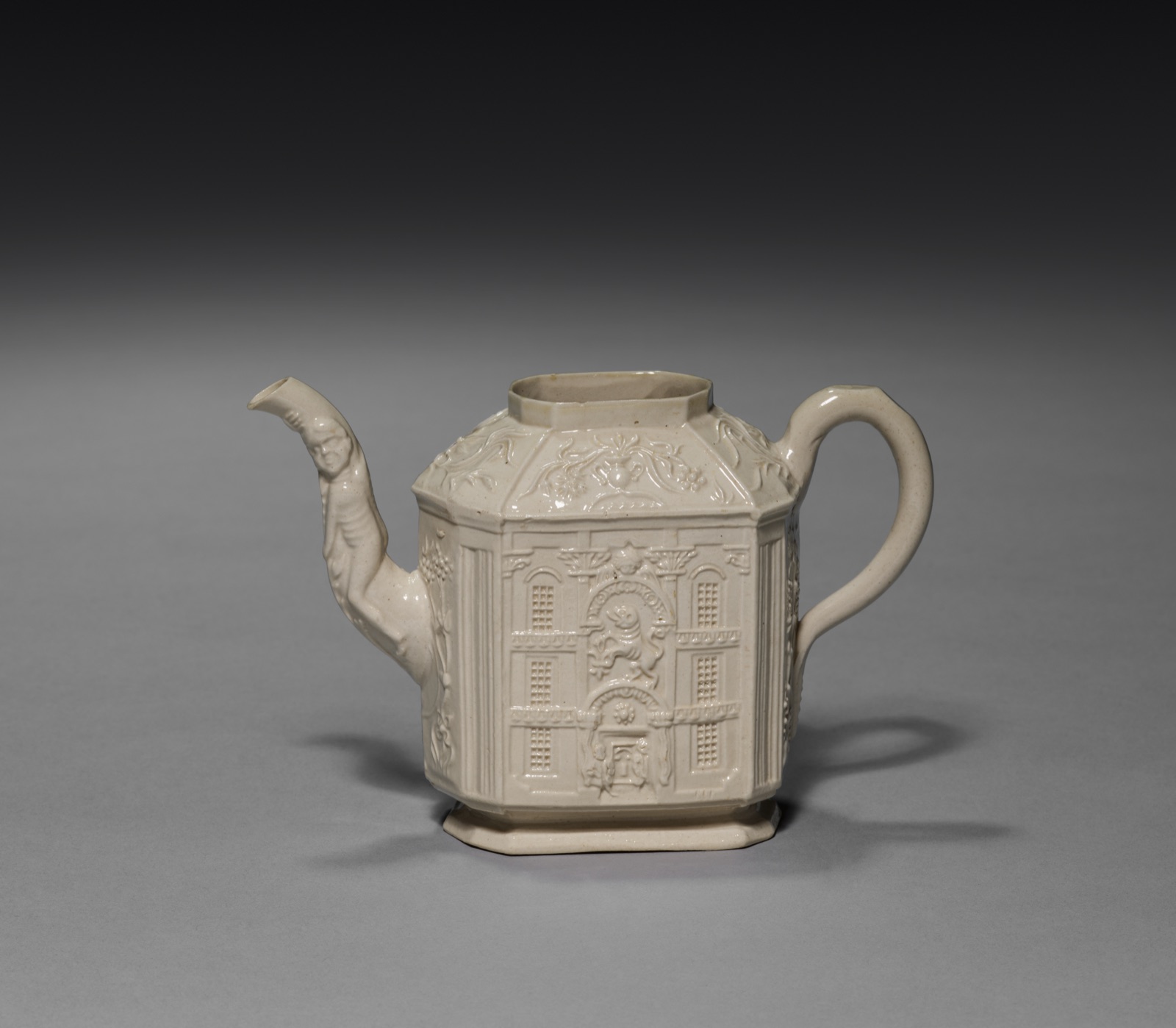Teapot — Staffordshire Factory (British)