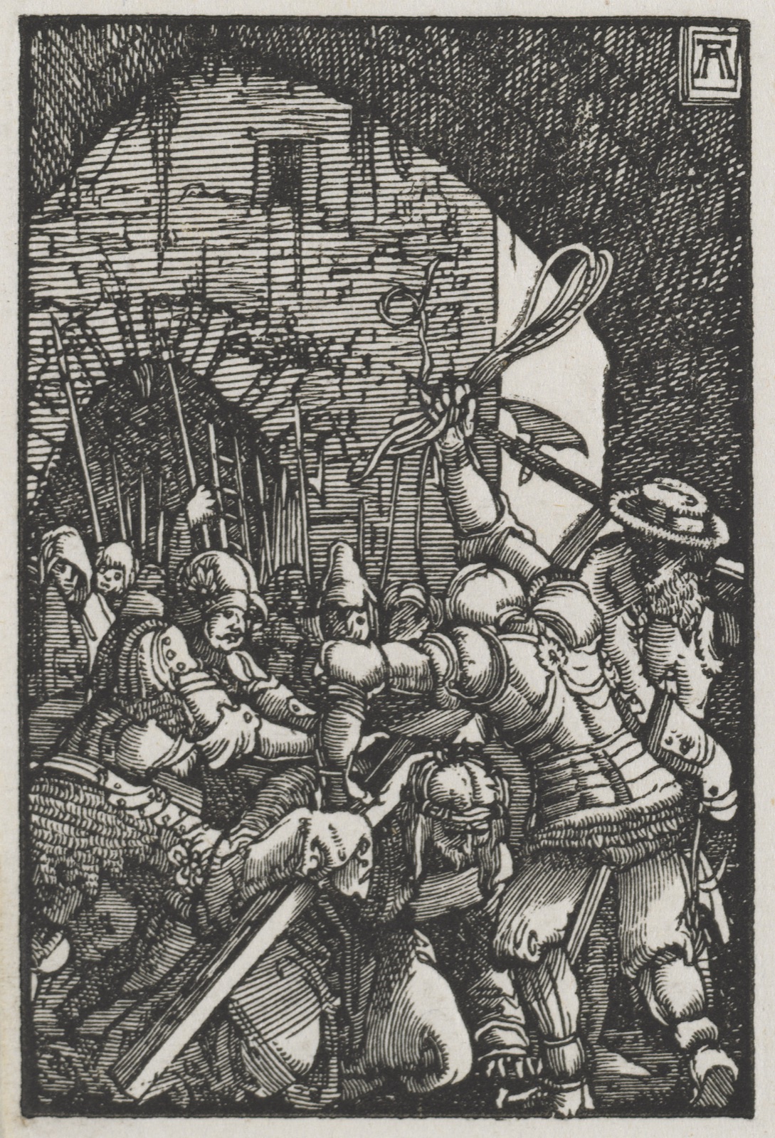 The Fall and Redemption of Man: Christ Bearing the Cross — Albrecht Altdorfer (German, c. 1480–1538)