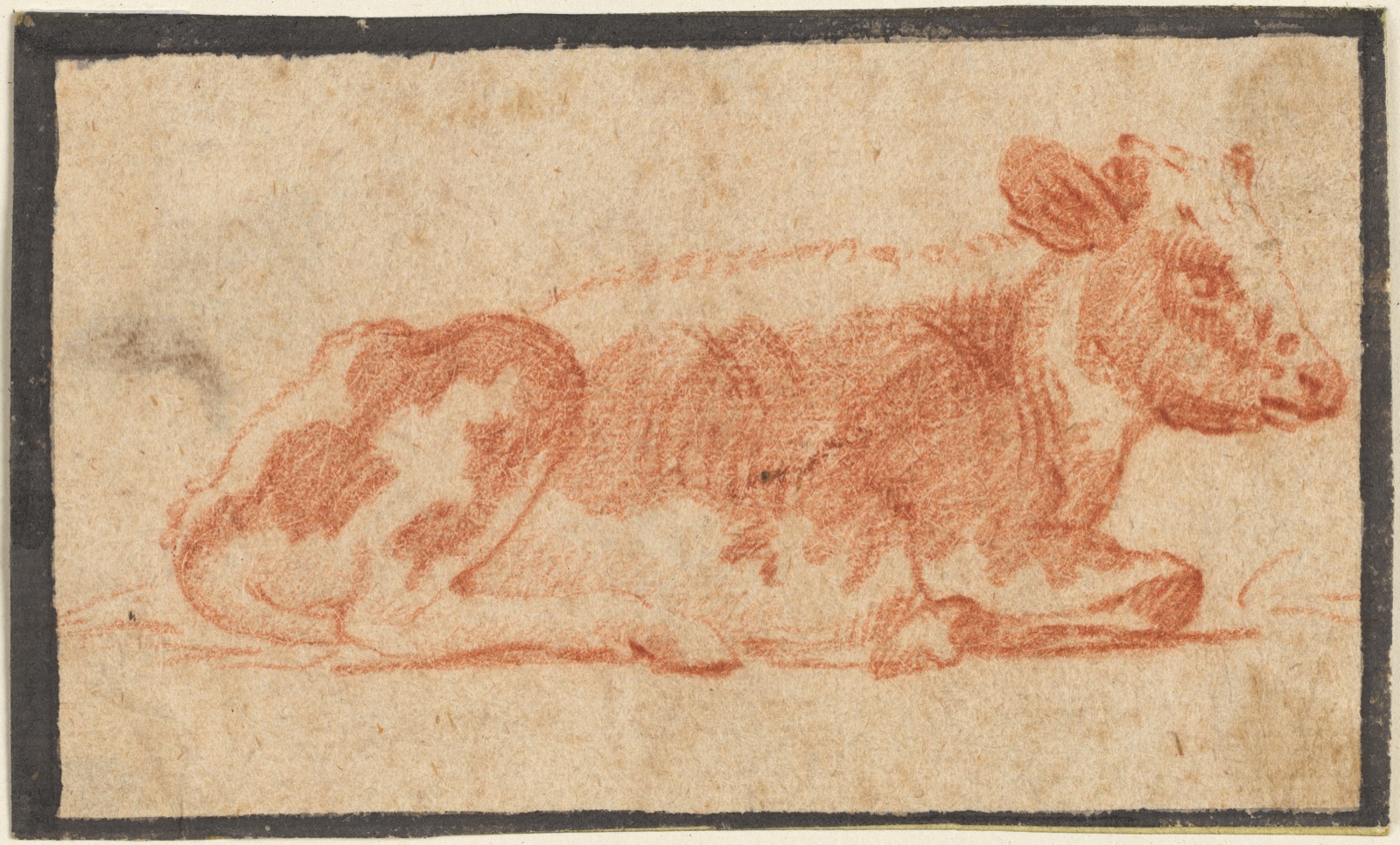 Cow — Johann Heinrich Roos (German, 1631–1685)