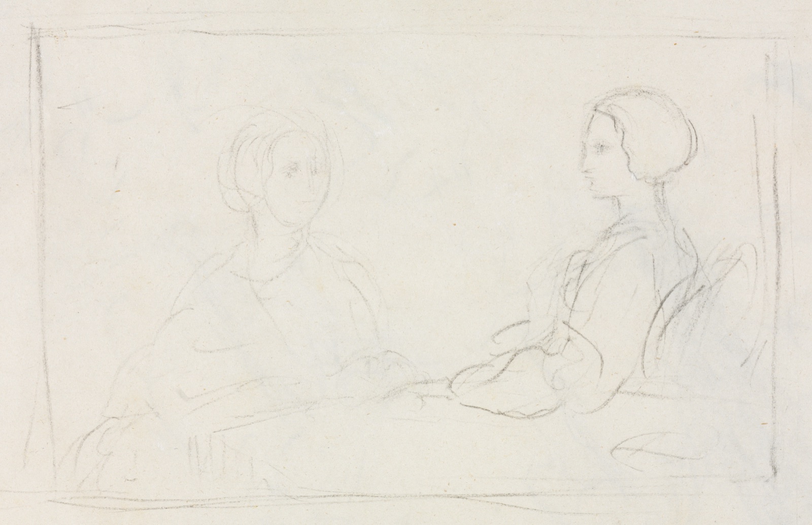 Two Seated Women (verso) — Edgar Degas (French, 1834–1917)