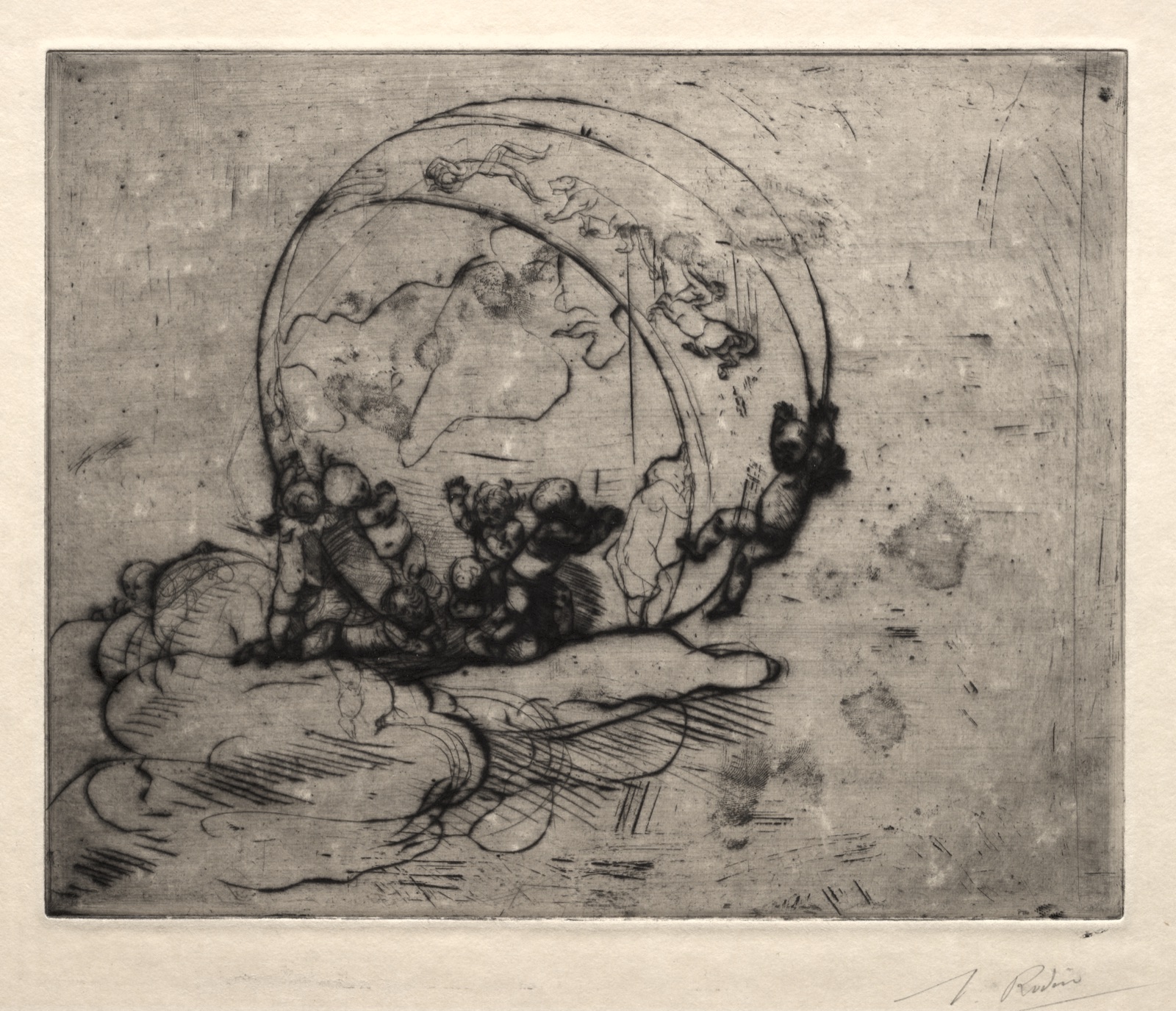 Cupids Leading the World — Auguste Rodin (French, 1840–1917)