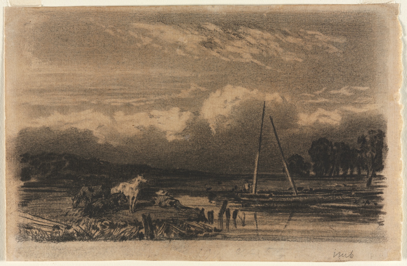 English View, after Jules Dupré — Jules Dupré (French, 1811–1889)