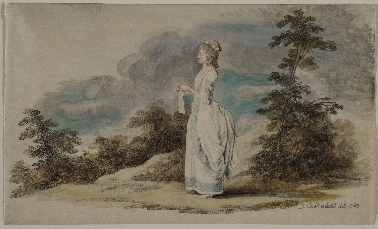 Susanne (The Artist's Daughter at the Age of Twenty-One) — Daniel Chodowiecki (German, 1726–1801)