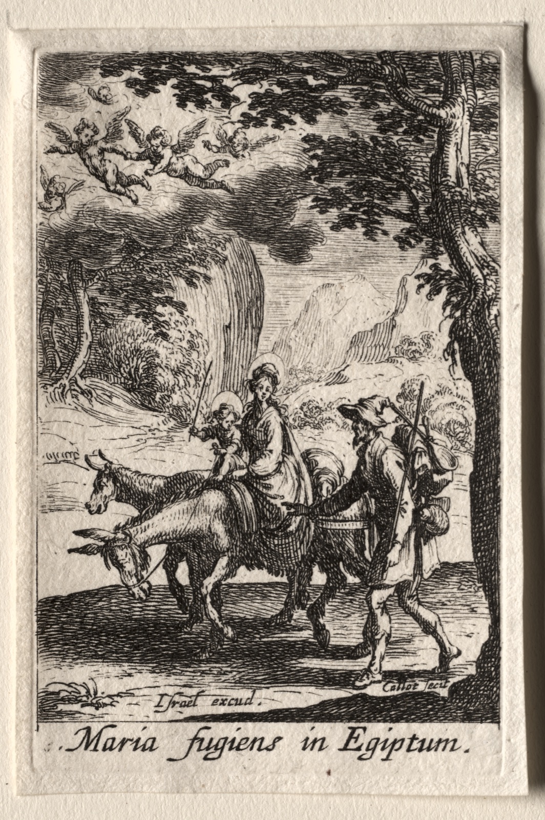 The Life of the Virgin: The Flight into Egypt — Jacques Callot (French, 1592–1635)