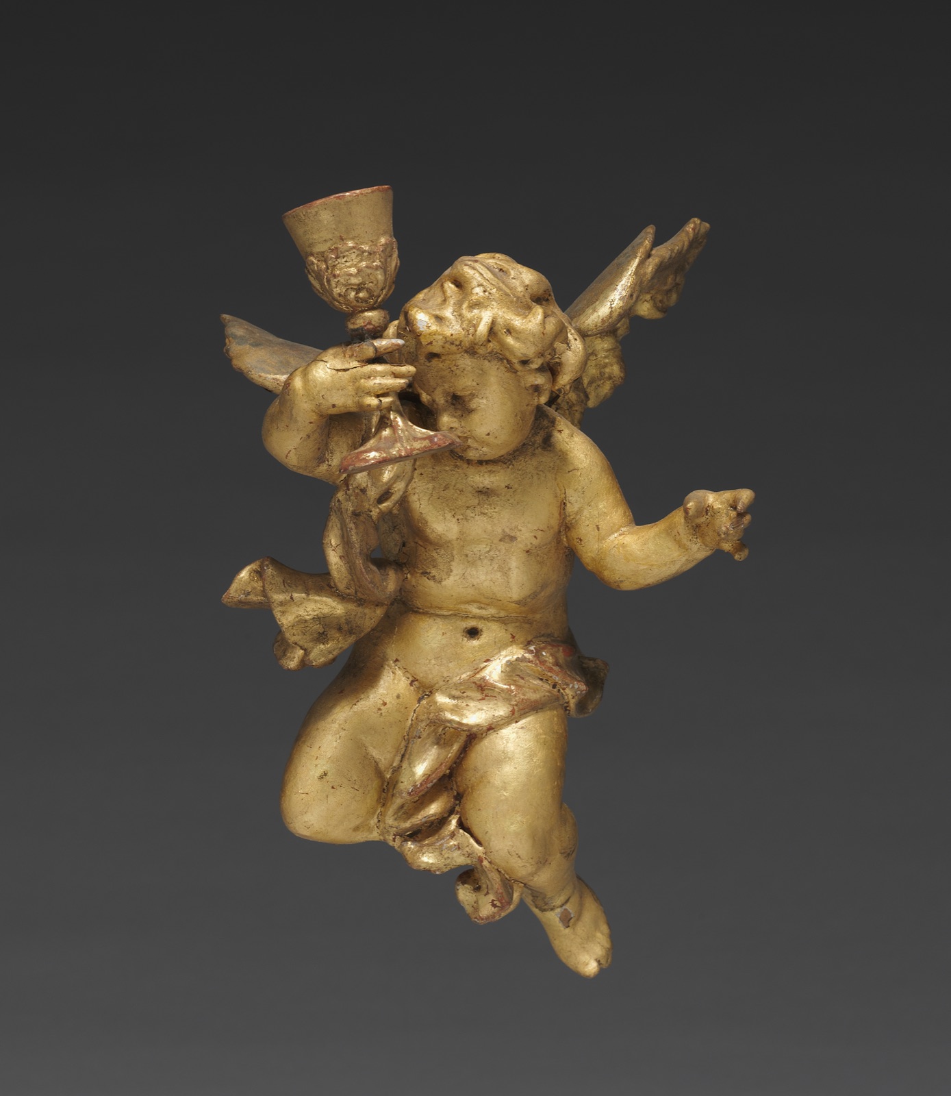 Altarpiece with Relics - Putto, middle right — Joseph Matthias Götz (German, 1696–1760); Workshop