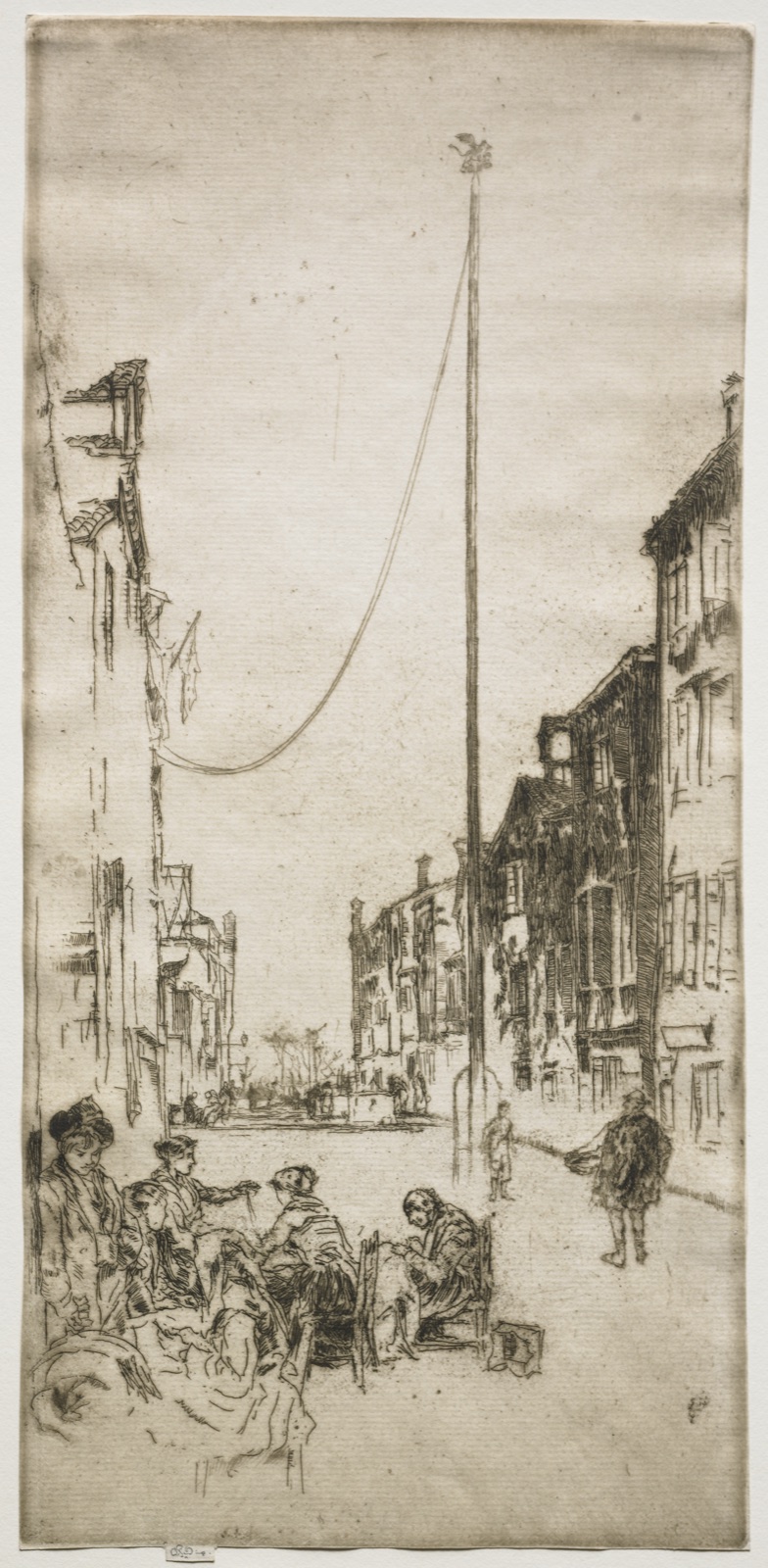 The Mast — James McNeill Whistler (American, 1834–1903)