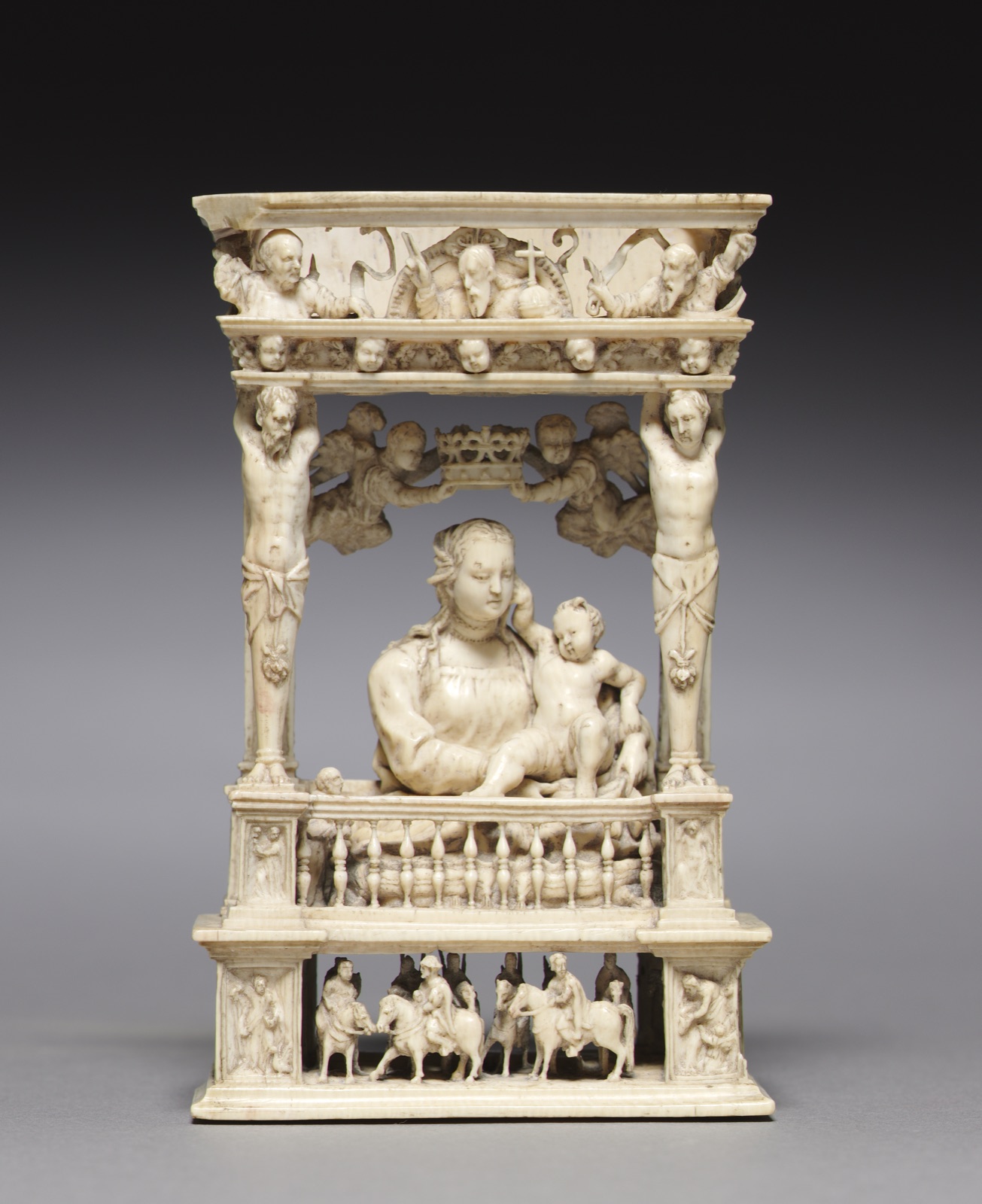 Virgin and Child in an Architectural Frame — Jan Gossaert (Flemish, c. 1475/78–1532)