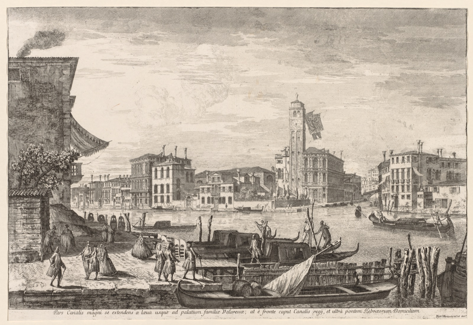 Views of Venice: Cannaregio — Michele Marieschi (Italian, 1710–1743)