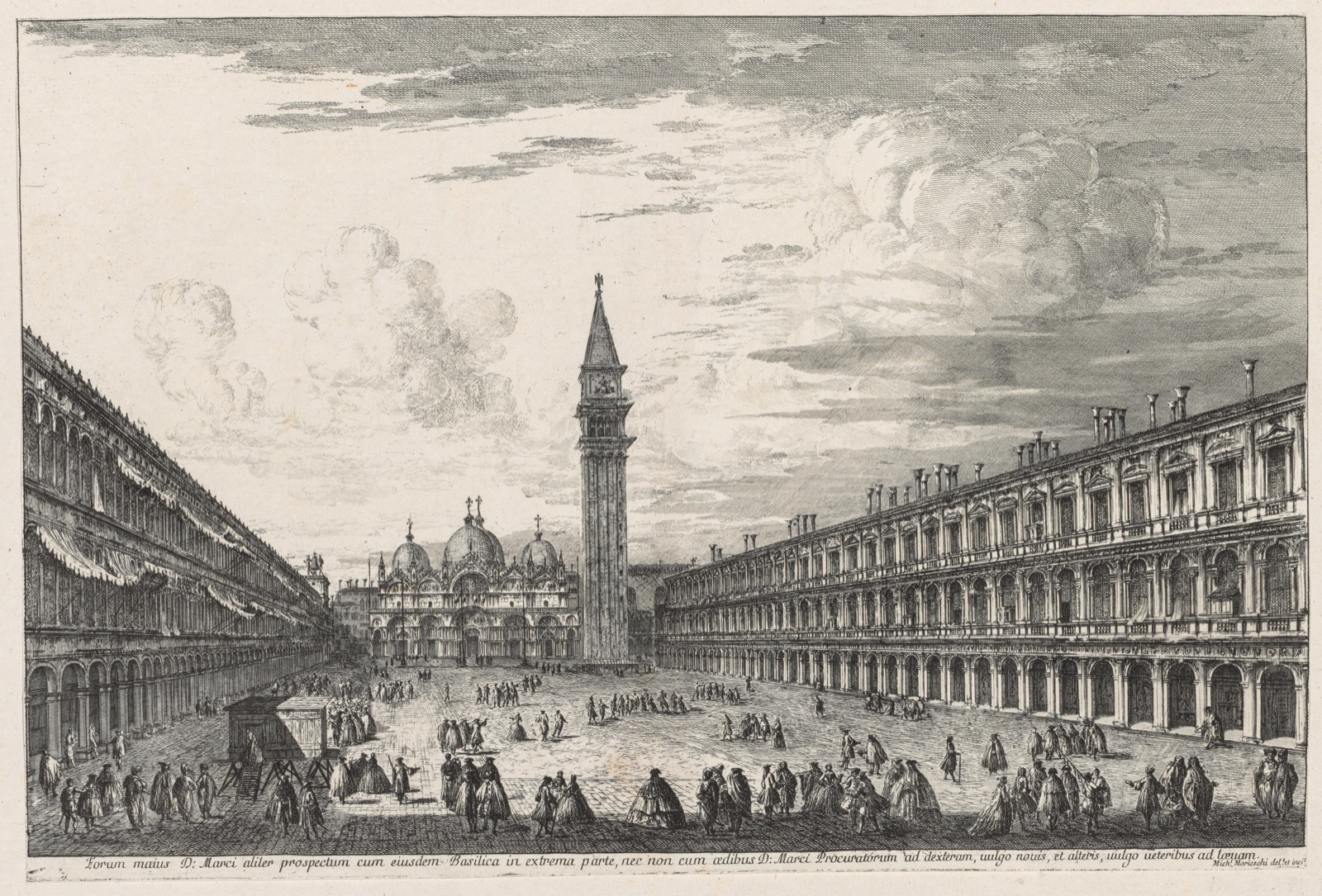 Views of Venice: Piazzo S. Marco — Michele Marieschi (Italian, 1710–1743)