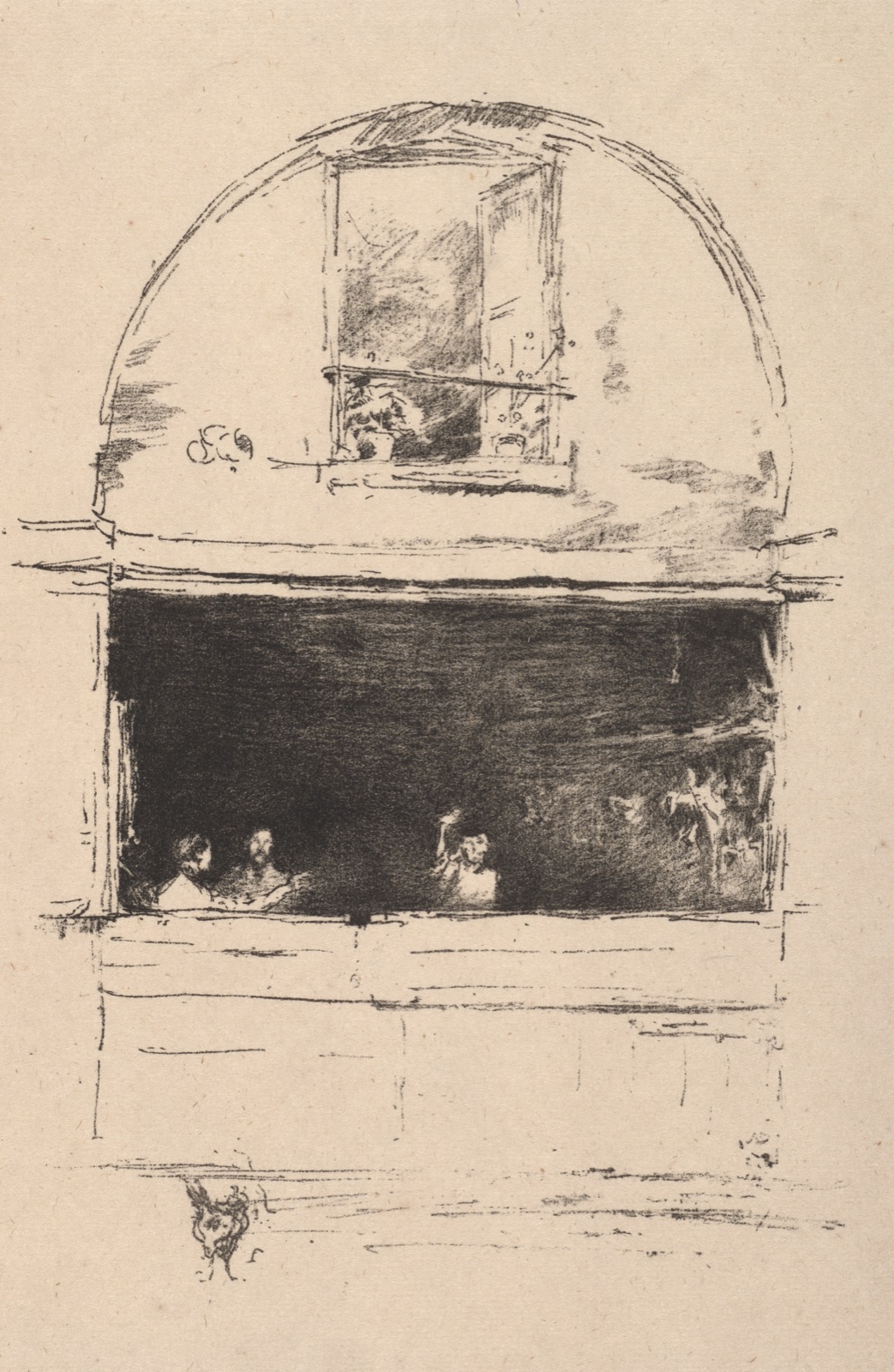 The Forge, Passage du Dragon — James McNeill Whistler (American, 1834–1903)