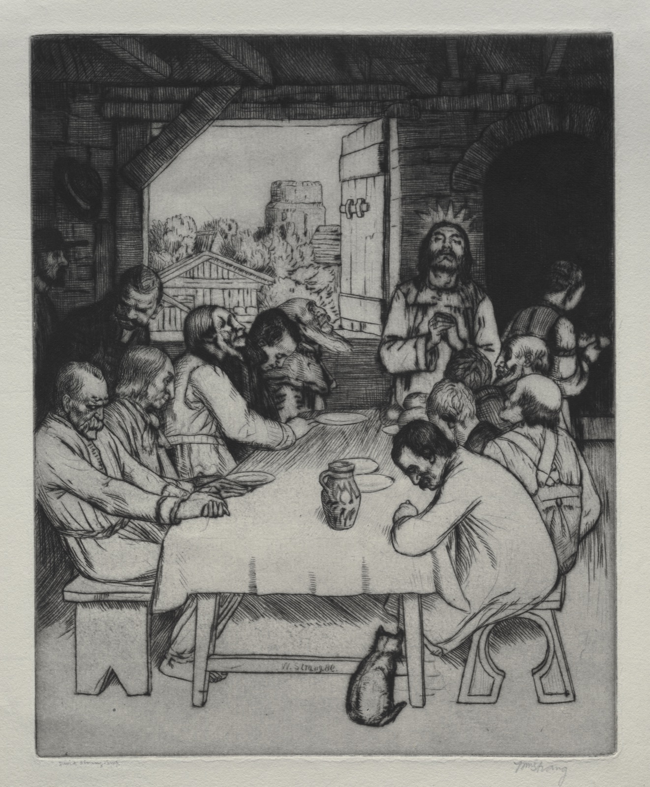 The Last Supper — William Strang (British, 1859–1921)