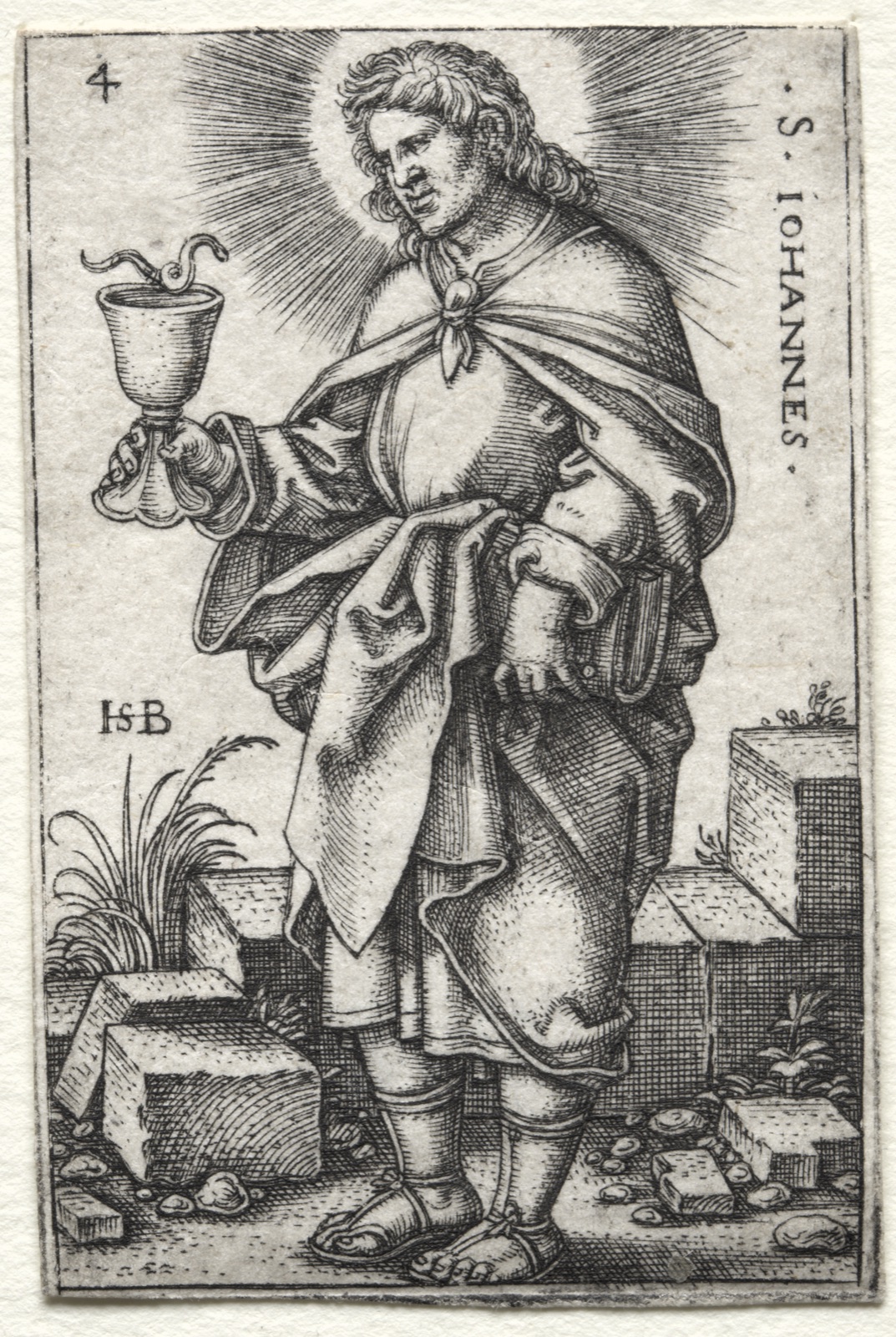 St. John — Hans Sebald Beham (German, 1500–1550)