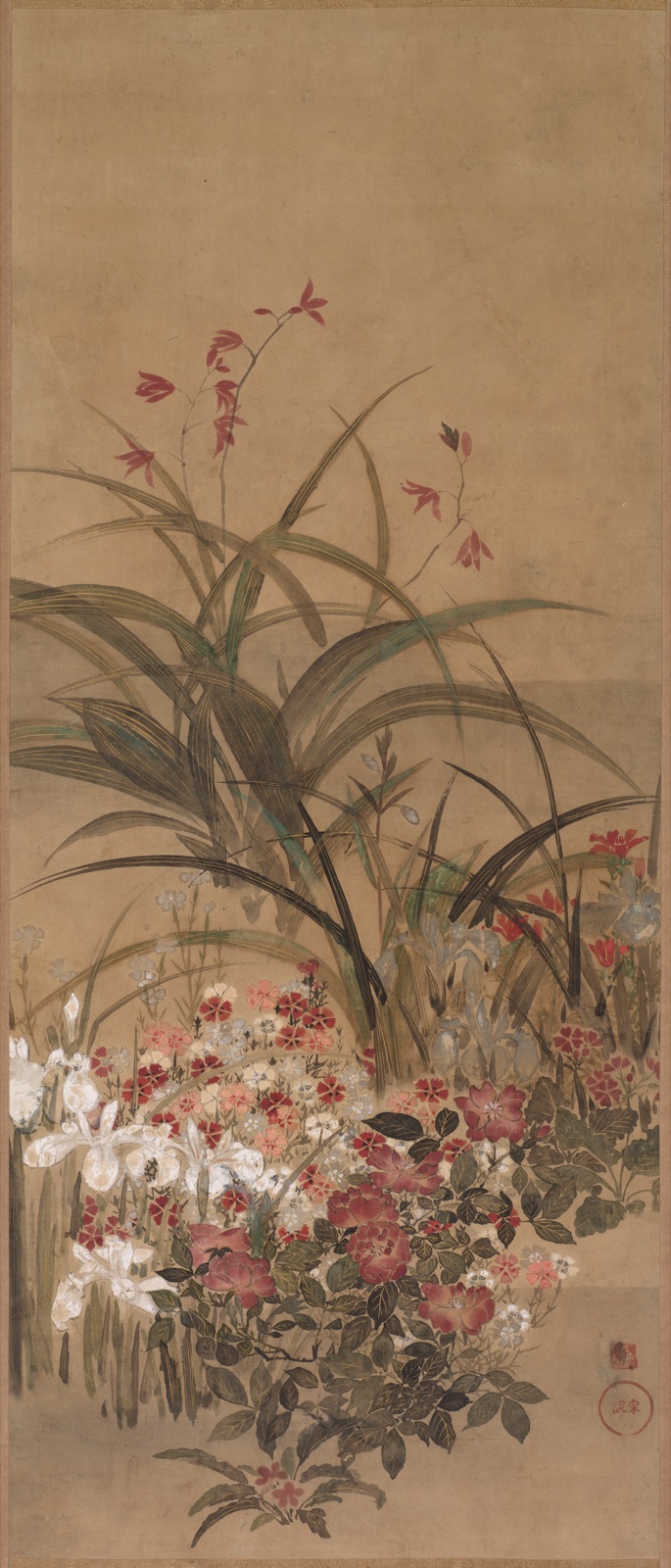 Summer Flowers — Kitagawa Sōsetsu (Japanese, active 1639–50)