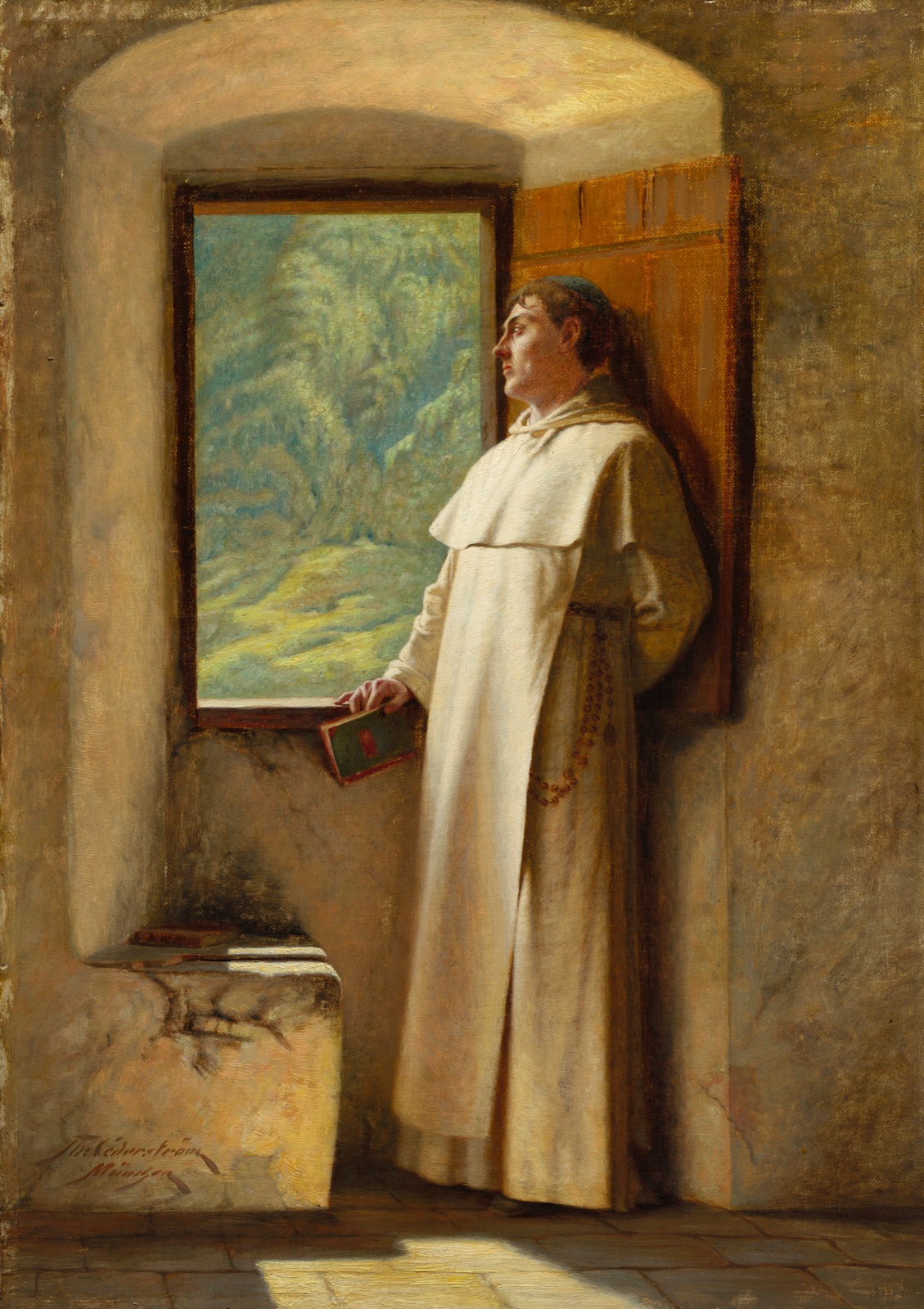 The Sunlight — Ture Nikolaus Cederström (Swedish, 1843–1924)
