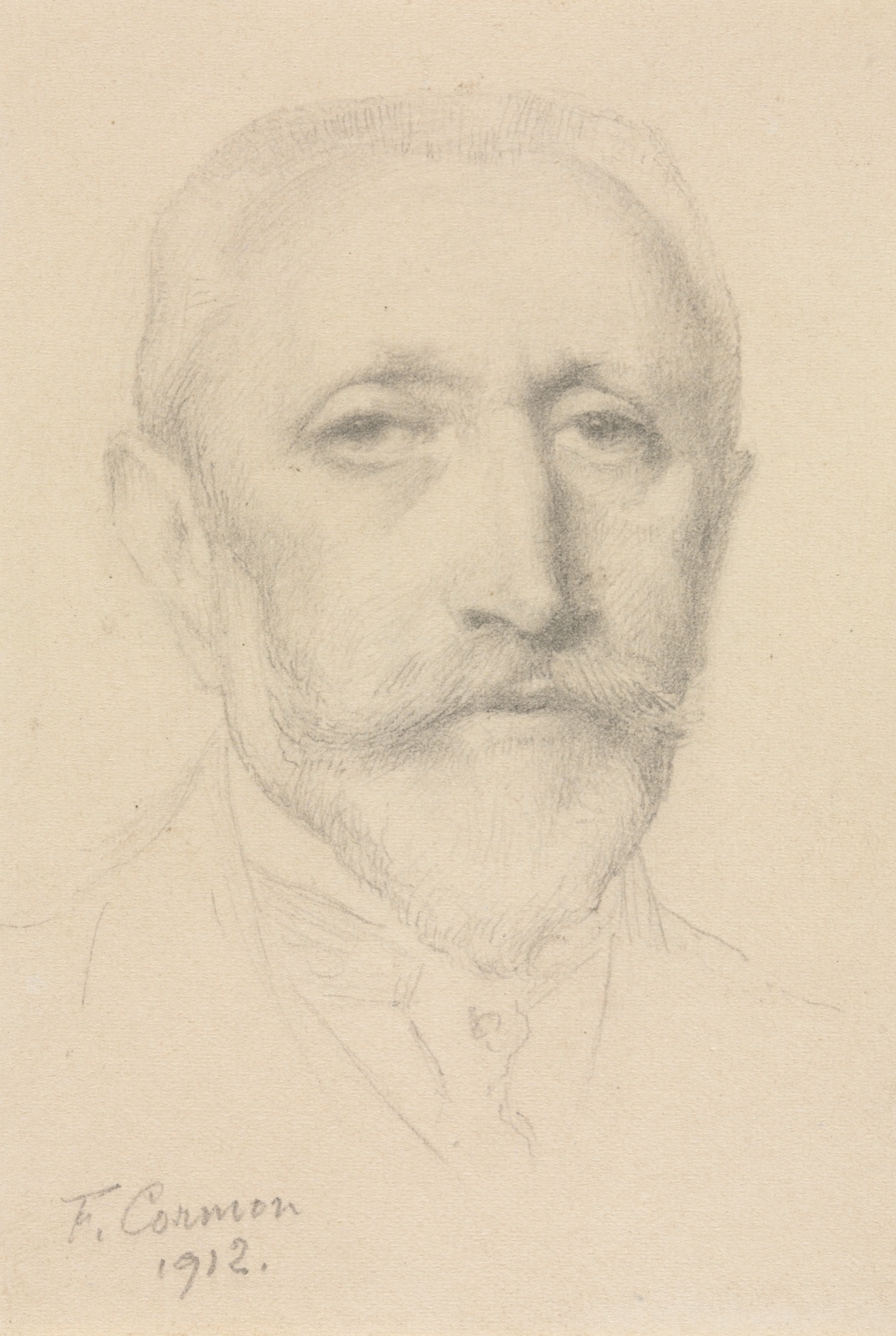 Self-Portrait — Fernand Cormon (French, 1845–1924)