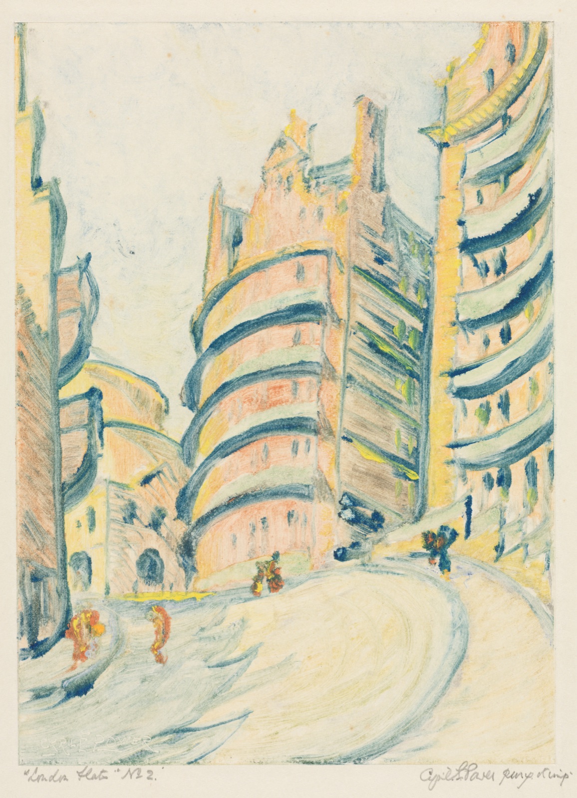 London Flats No 2 — Cyril E. Power (British, 1872–1951)