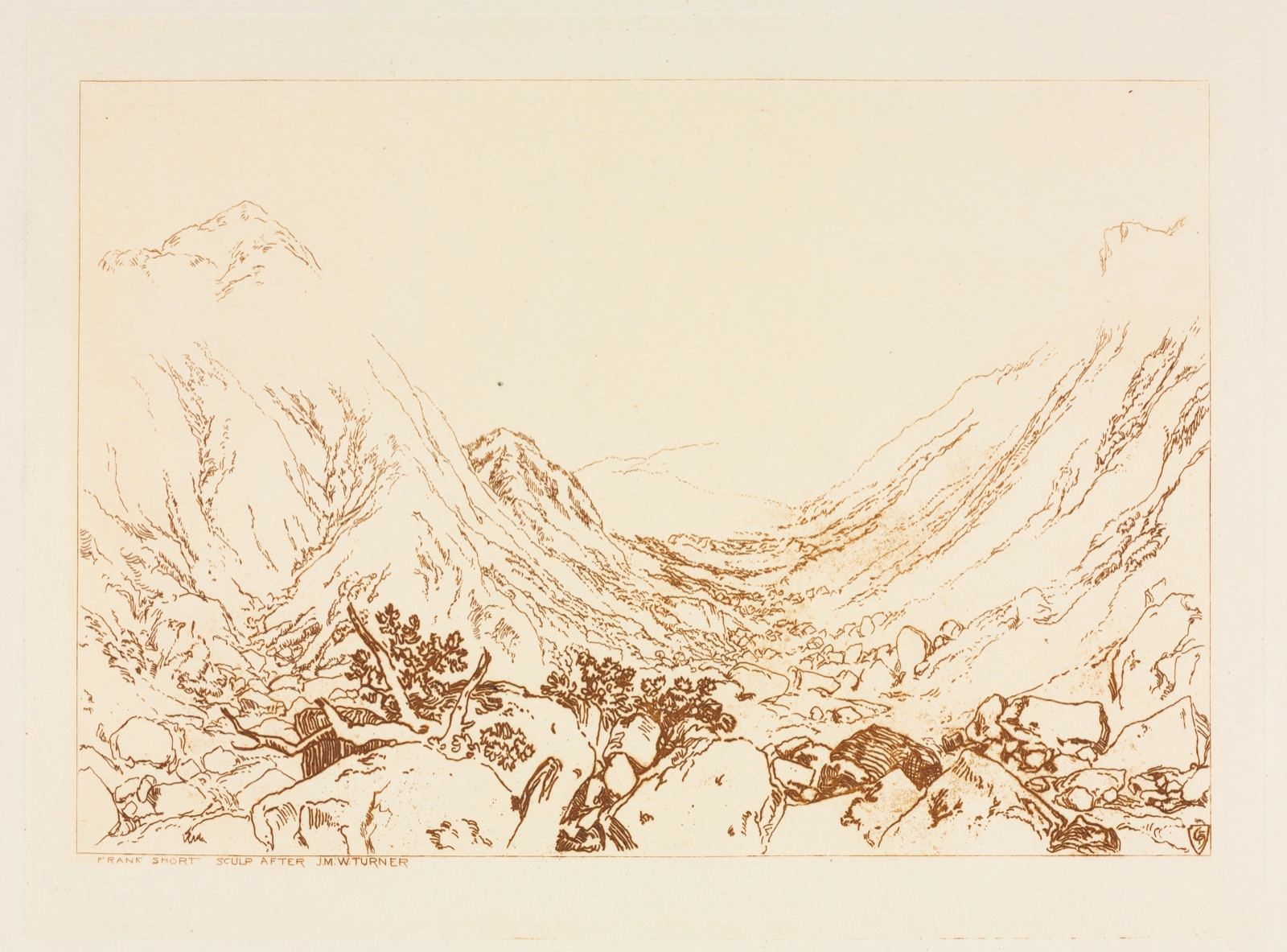 Ben Arthur, Scotland — Frank Short (British, 1857–1945); Joseph Mallord William Turner (British, 1775–1851)