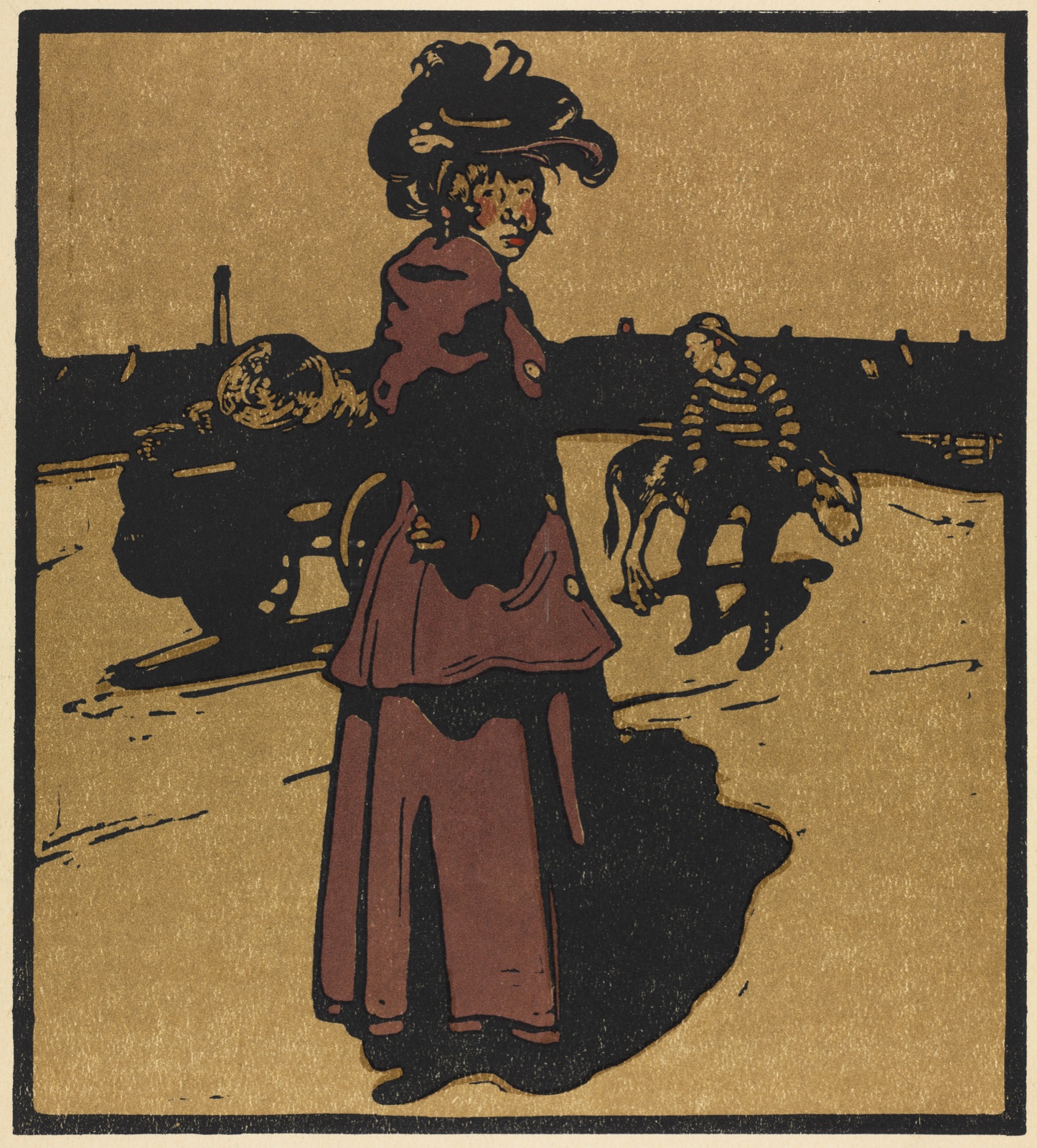 London Types: Costermonger — William Nicholson (British, 1872–1949)