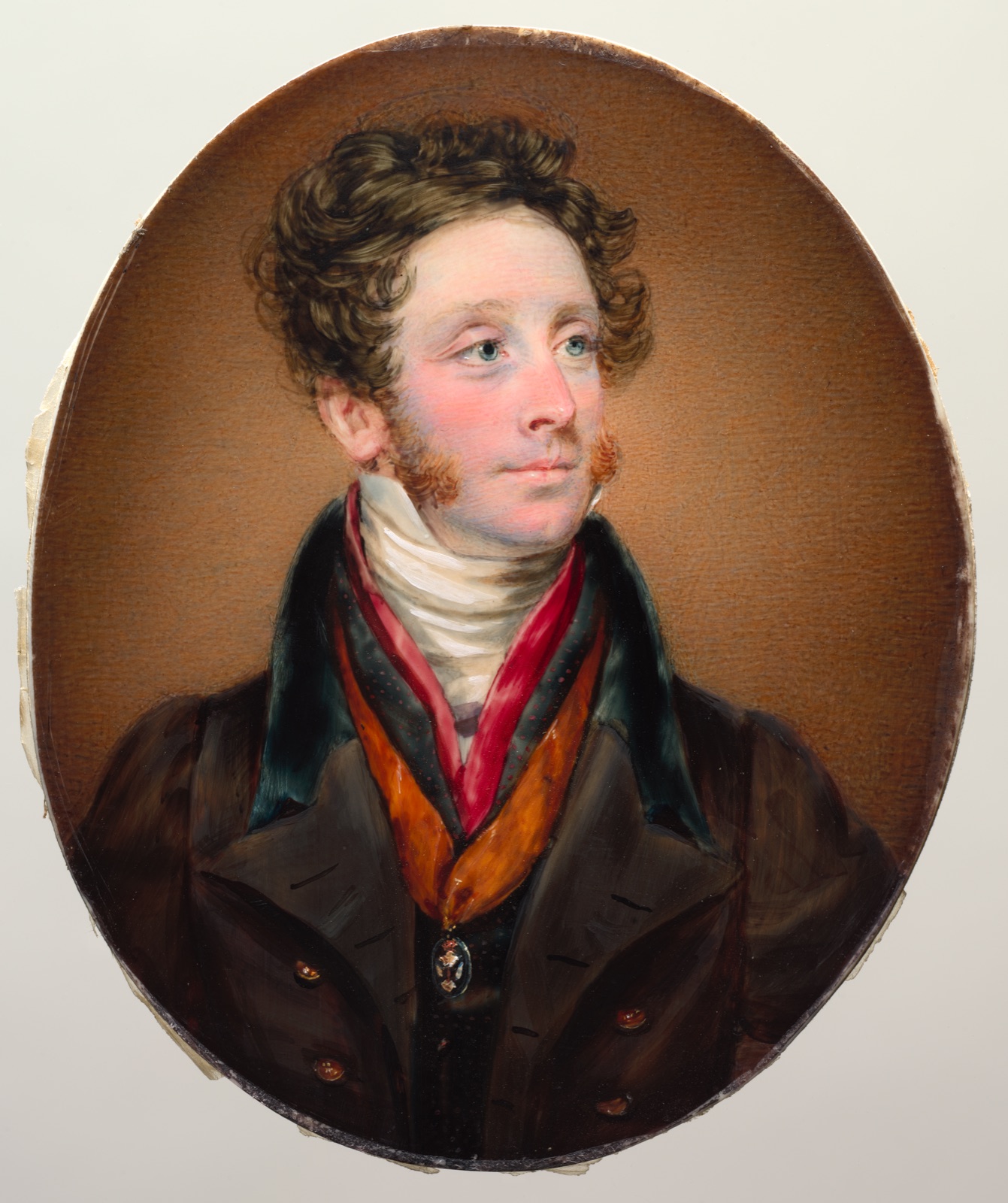Portrait of John Francis Miller Erskine, Earl of Mar and Earl of Kellie — Kenneth Macleay (Scottish, 1802–1878)
