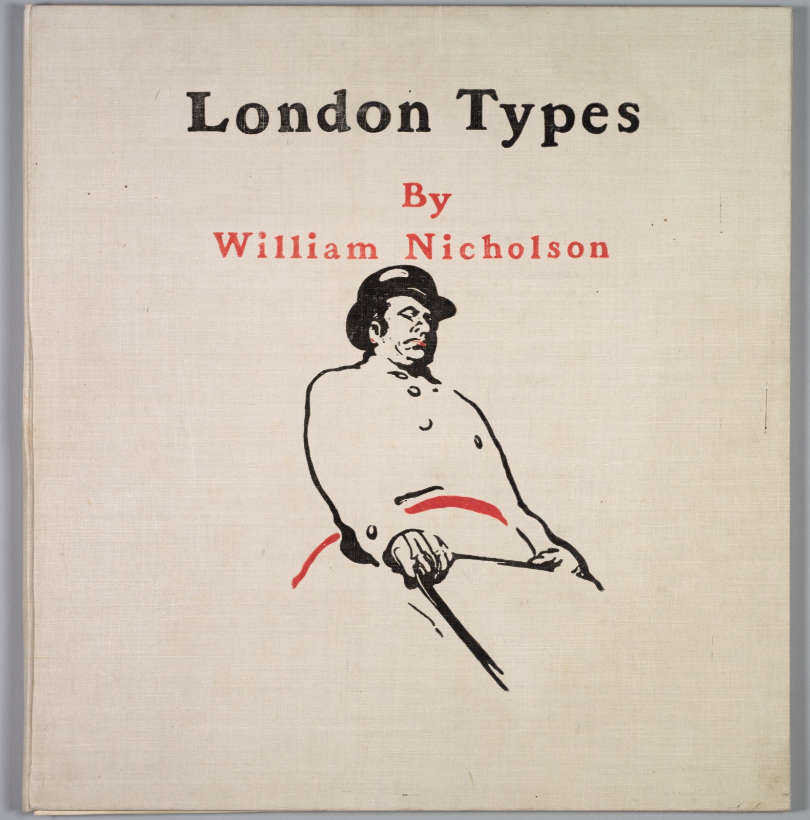 London Types: Cover — William Nicholson (British, 1872–1949)