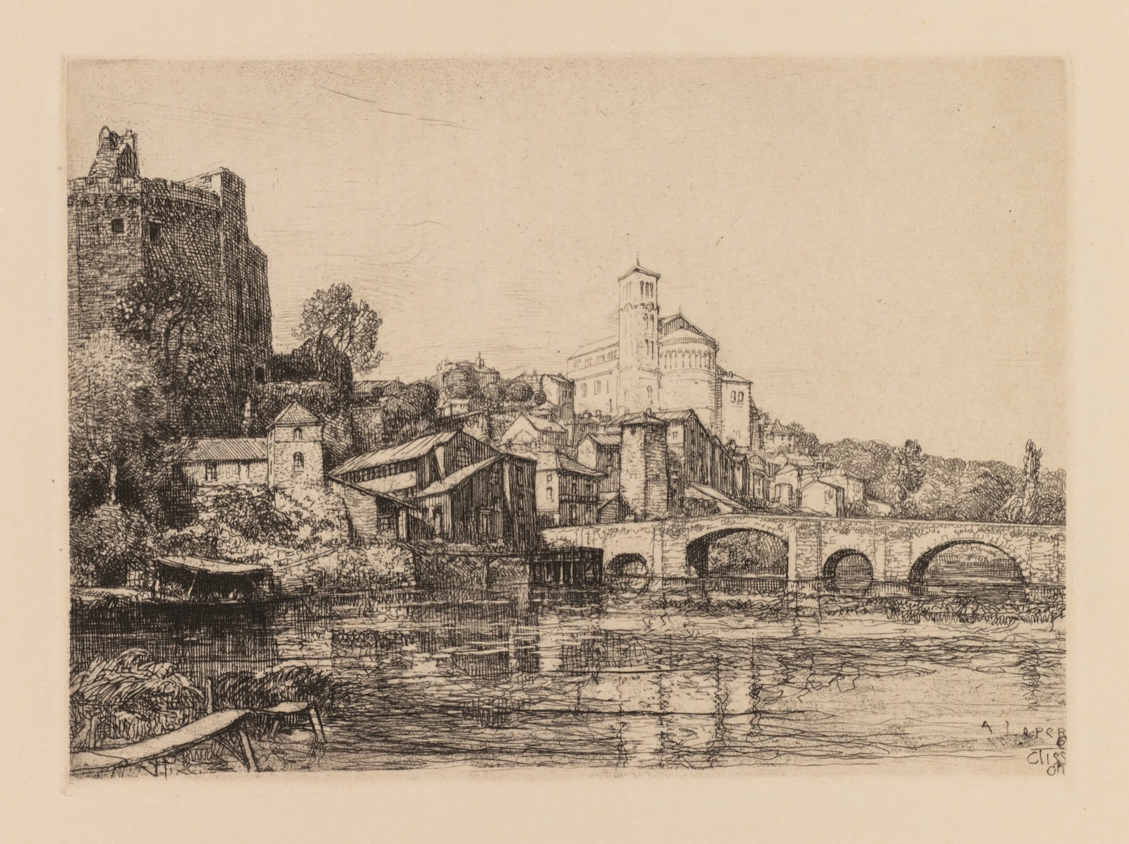 Auguste Lepère: Clisson (Loire-Maritime) — Auguste Louis Lepère (French, 1849–1918)