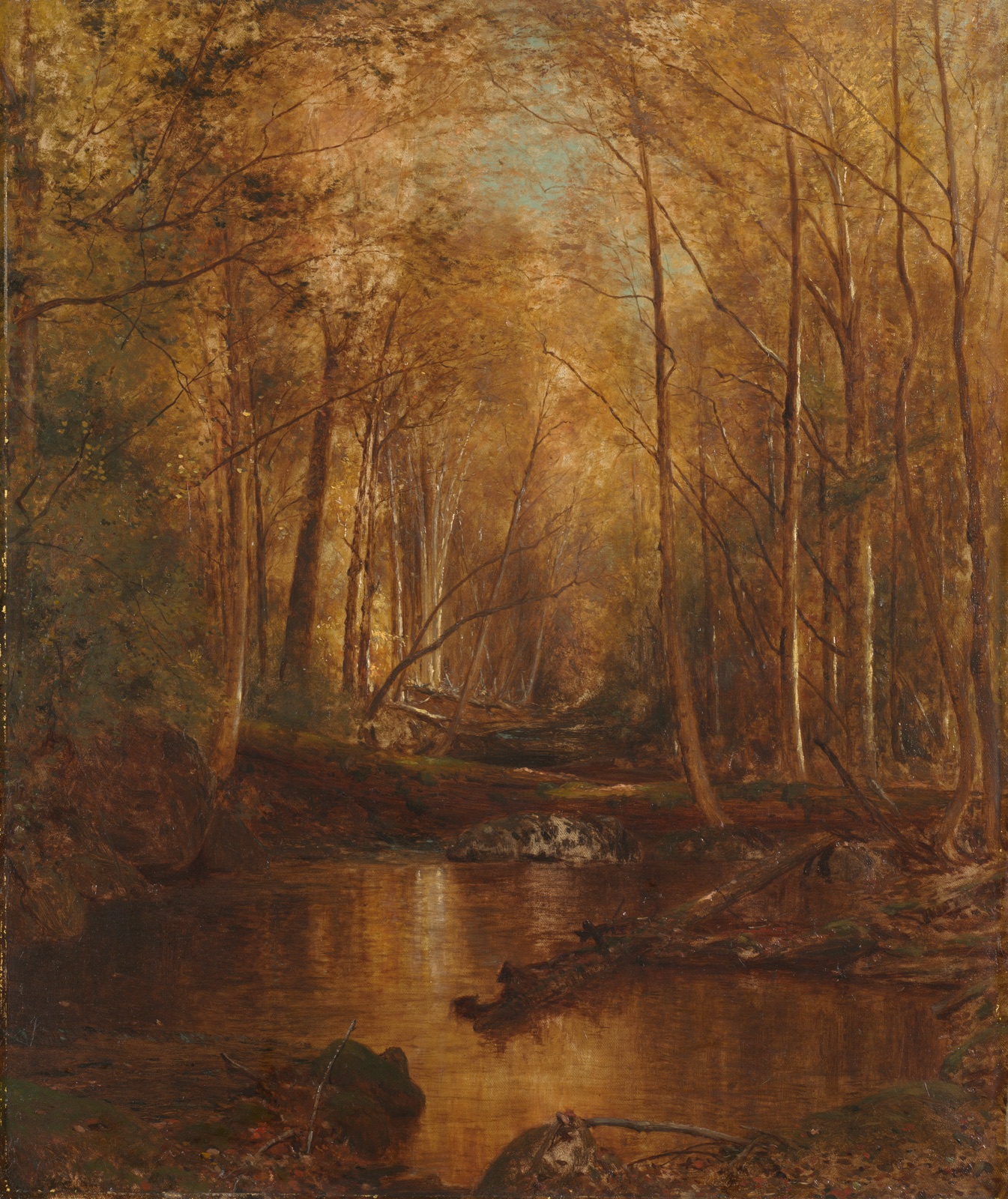 Autumn in the Catskills — Jervis McEntee (American, 1828–1891)