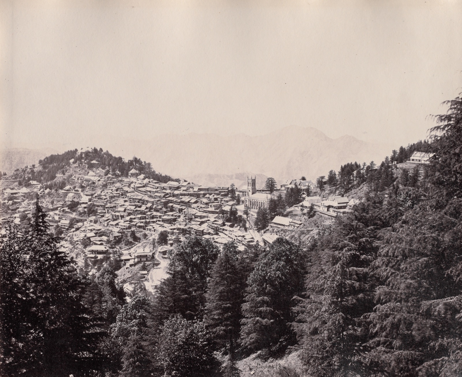 Shimla — Samuel Bourne (British, 1834–1912)