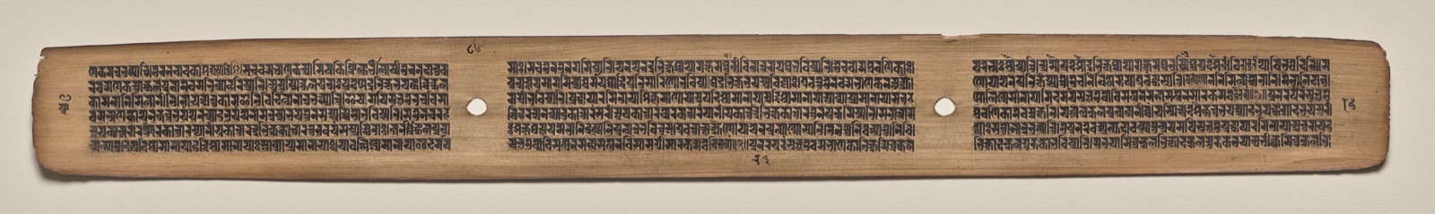Text, Folio 86 (verso), from a Manuscript of the Perfection of Wisdom in Eight Thousand Lines (Ashtasahasrika Prajnaparamita-sutra)