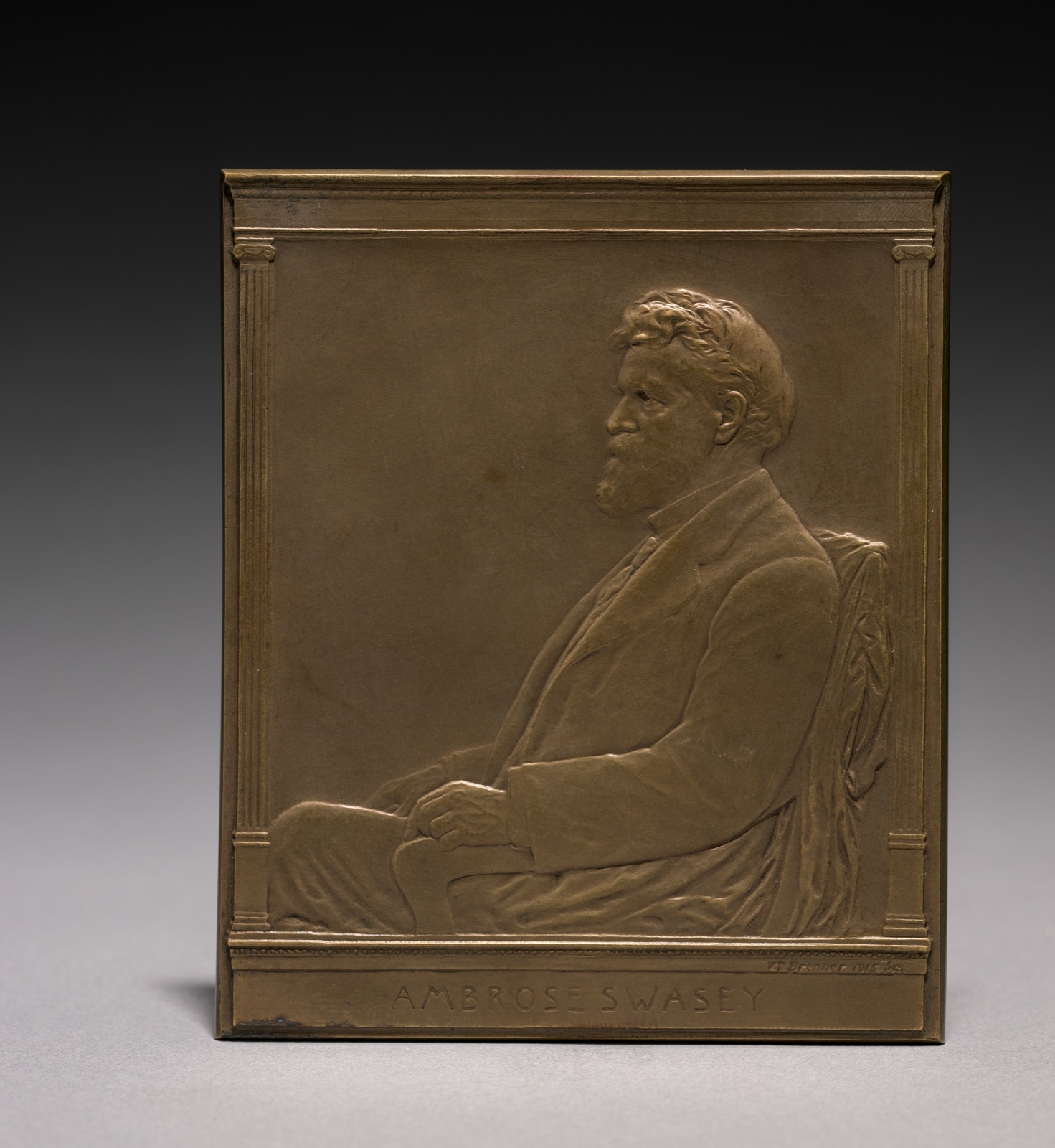 Medal Portrait of Ambrose Swasey — Victor D. Brenner (American, 1871–1924)