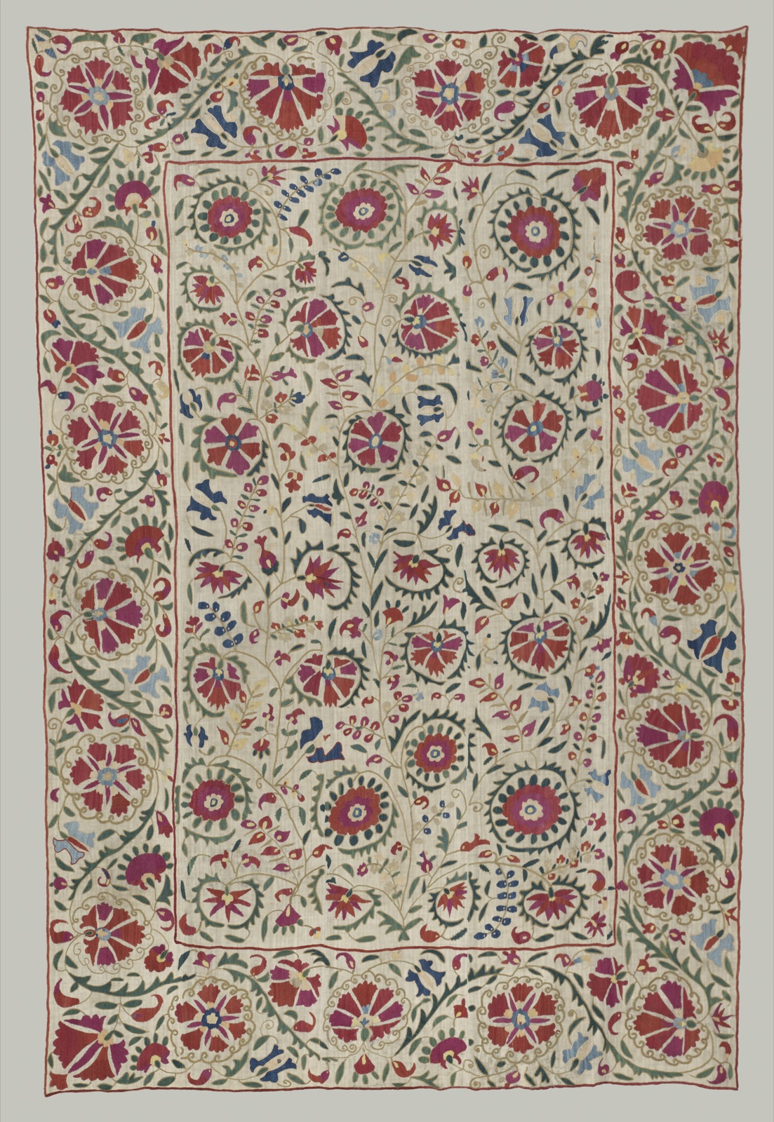 Suzani: Curtain or Bed Cover
