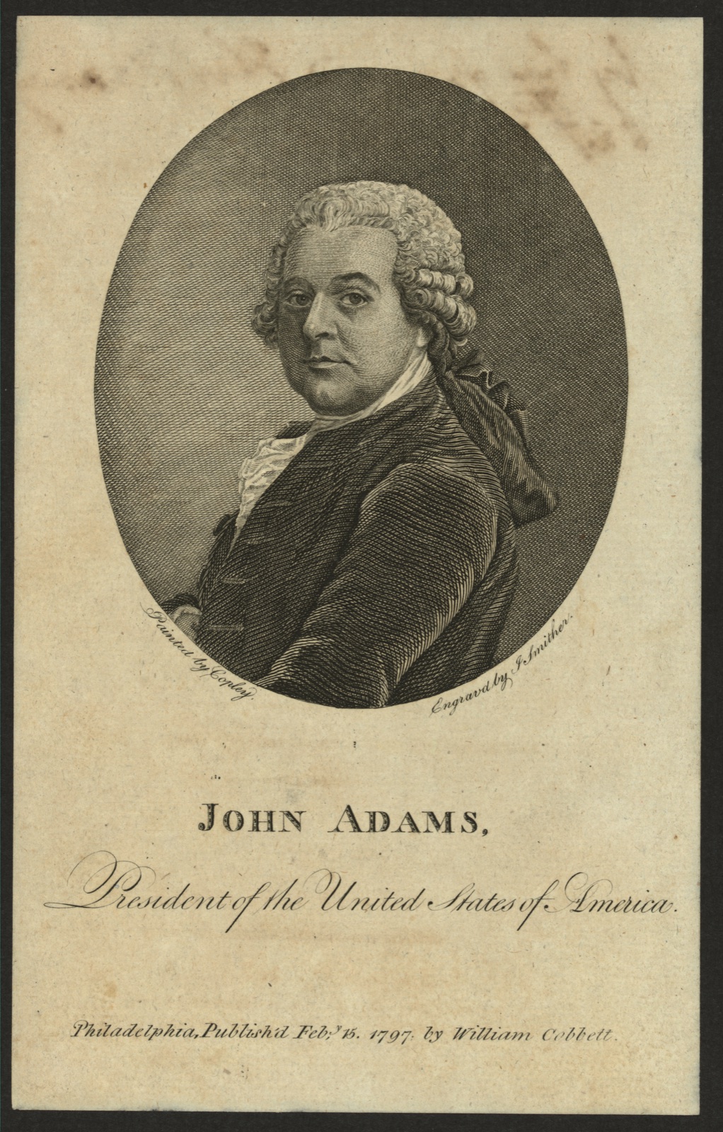 John Adams, President of the United States of America — Smither, James, 1741-1797