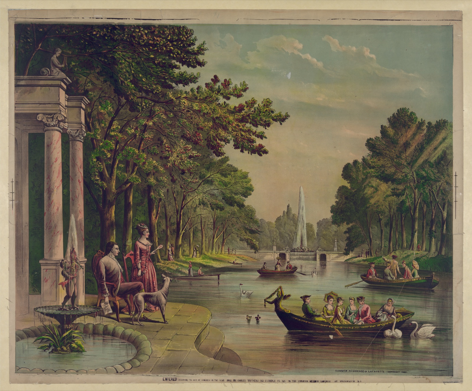 Summer residence of Lafayette