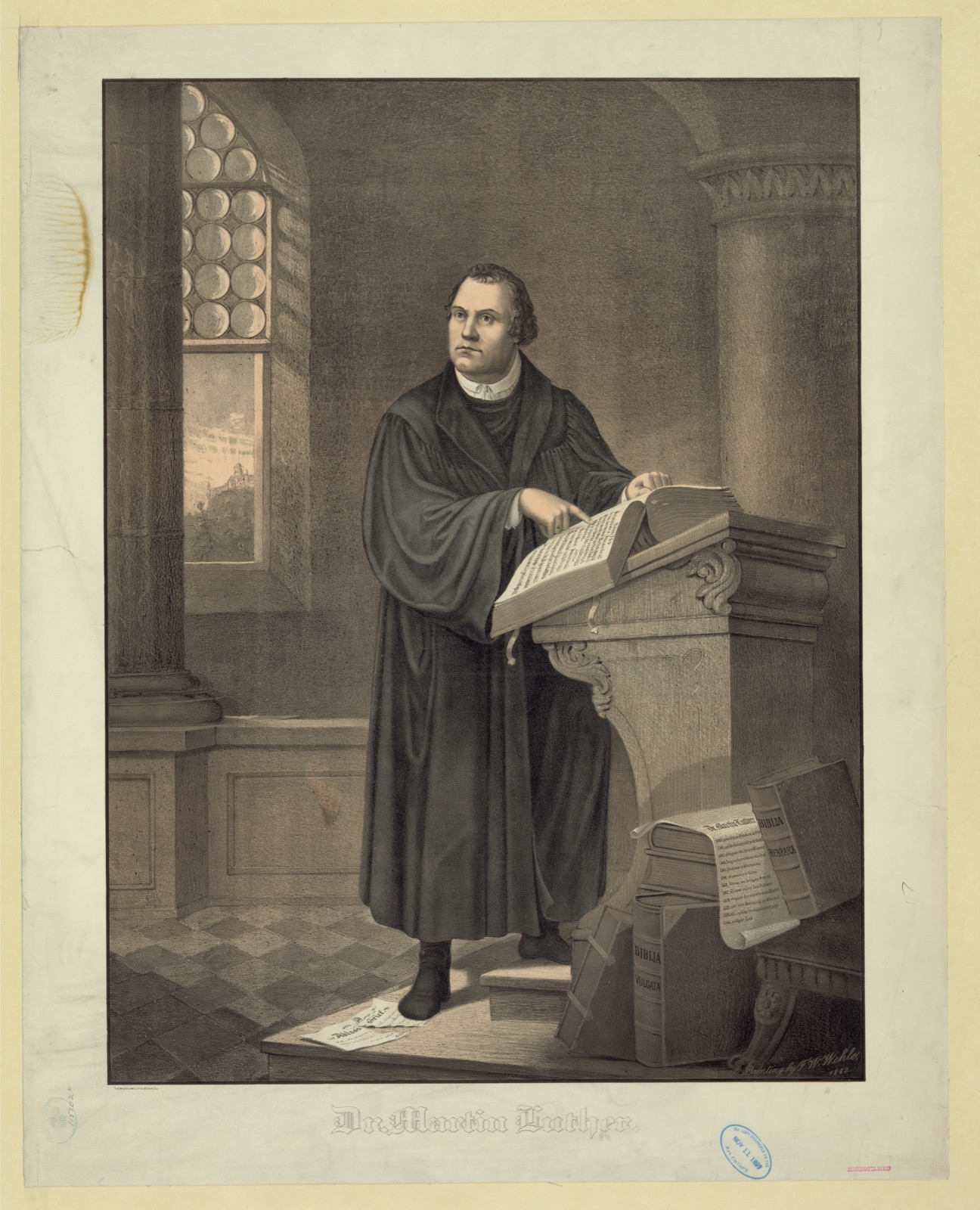 Dr. Martin Luther — Wehle, Friedrich Wilhelm, 1831-1901