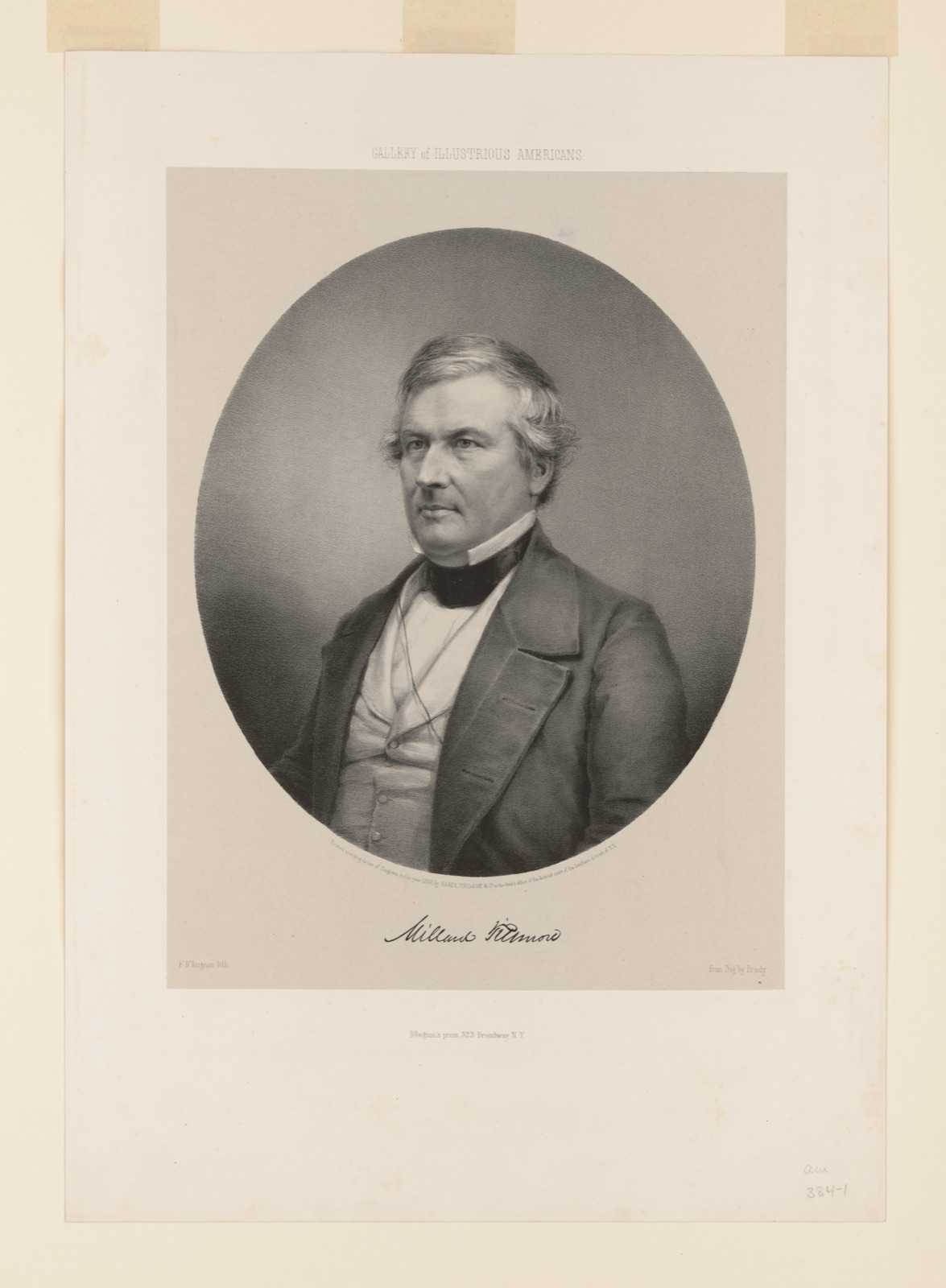 Millard Fillmore — D'Avignon, Francis, 1813-