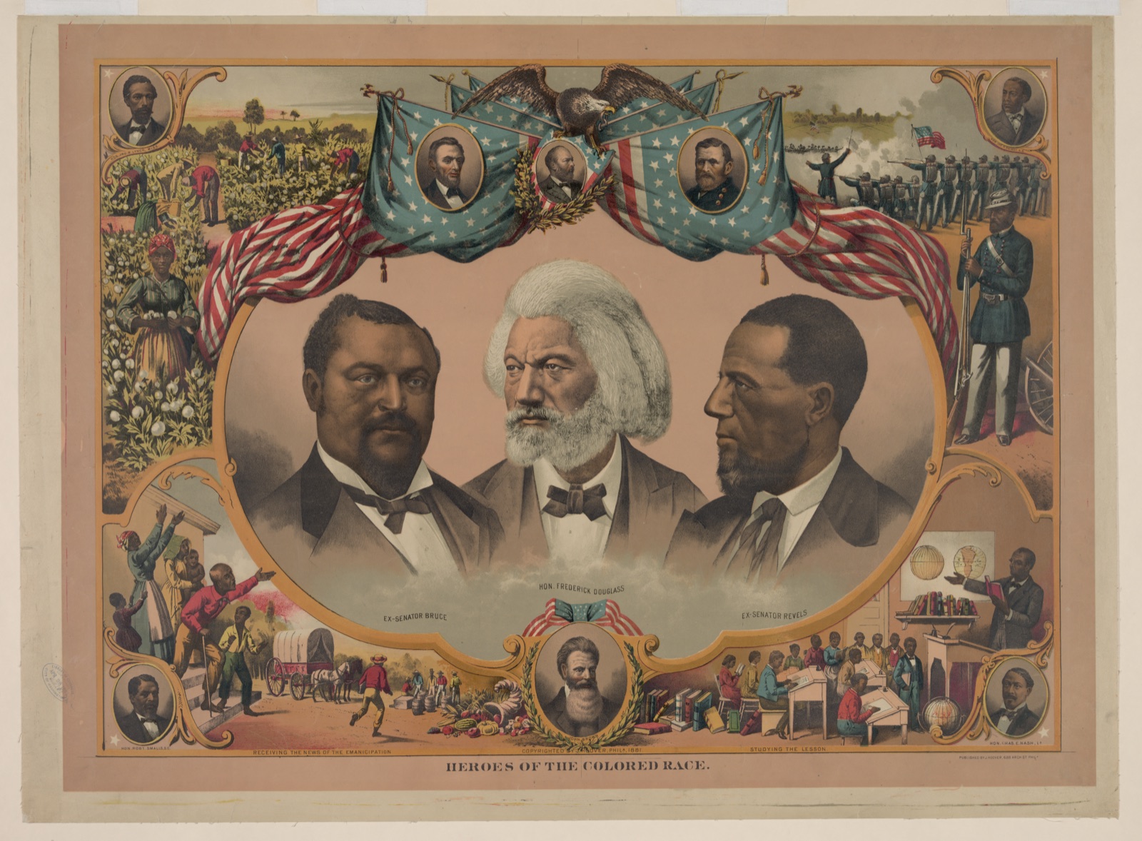Heroes of the colored race — Hoover, Joseph, 1830-1913