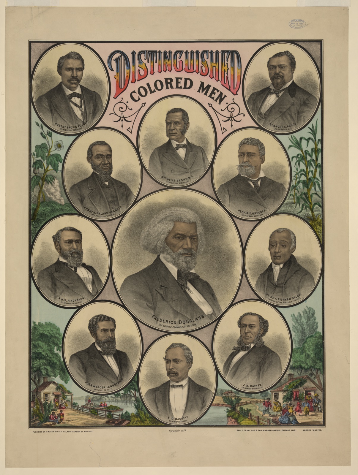 Distinguished colored men