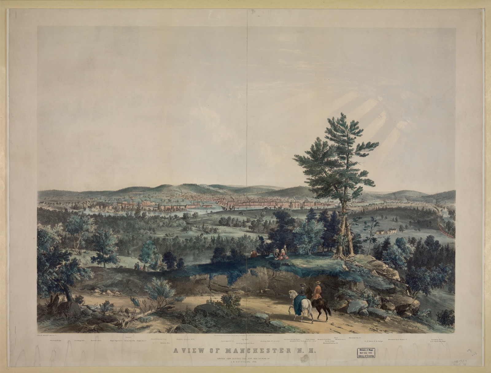 A view of Manchester, N.H. — W. Endicott & Co.