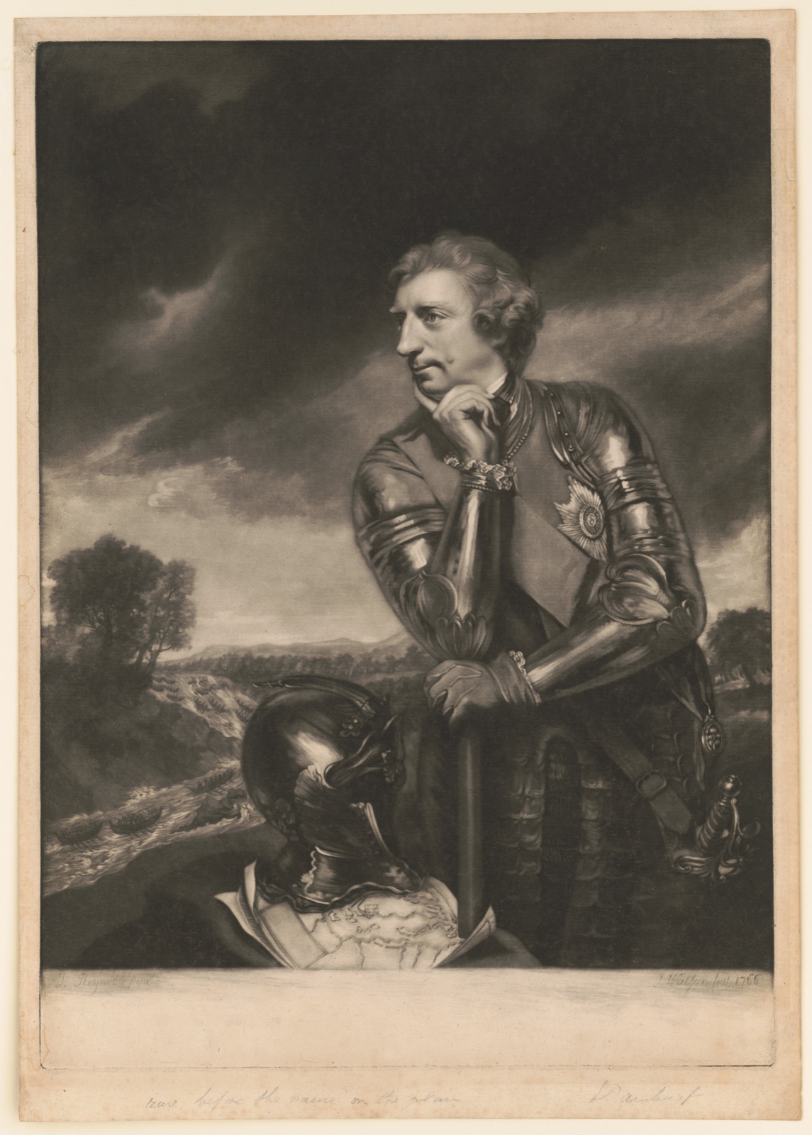 [Sir Jeffery Amherst] [Knight of the most honorable Order of Bath, ...] / — Watson, James, approximately 1740-1790
