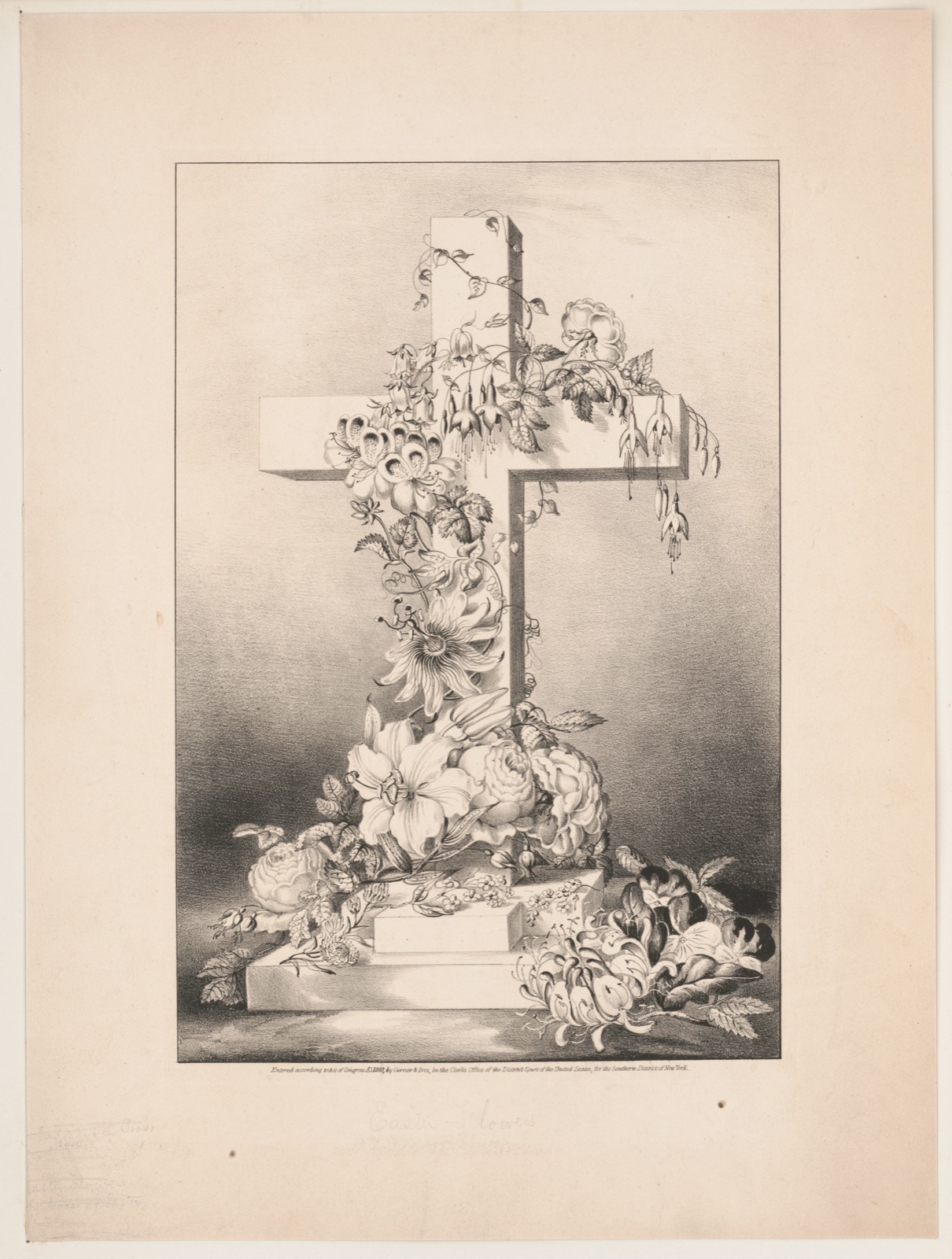 Easter flowers — Currier & Ives.