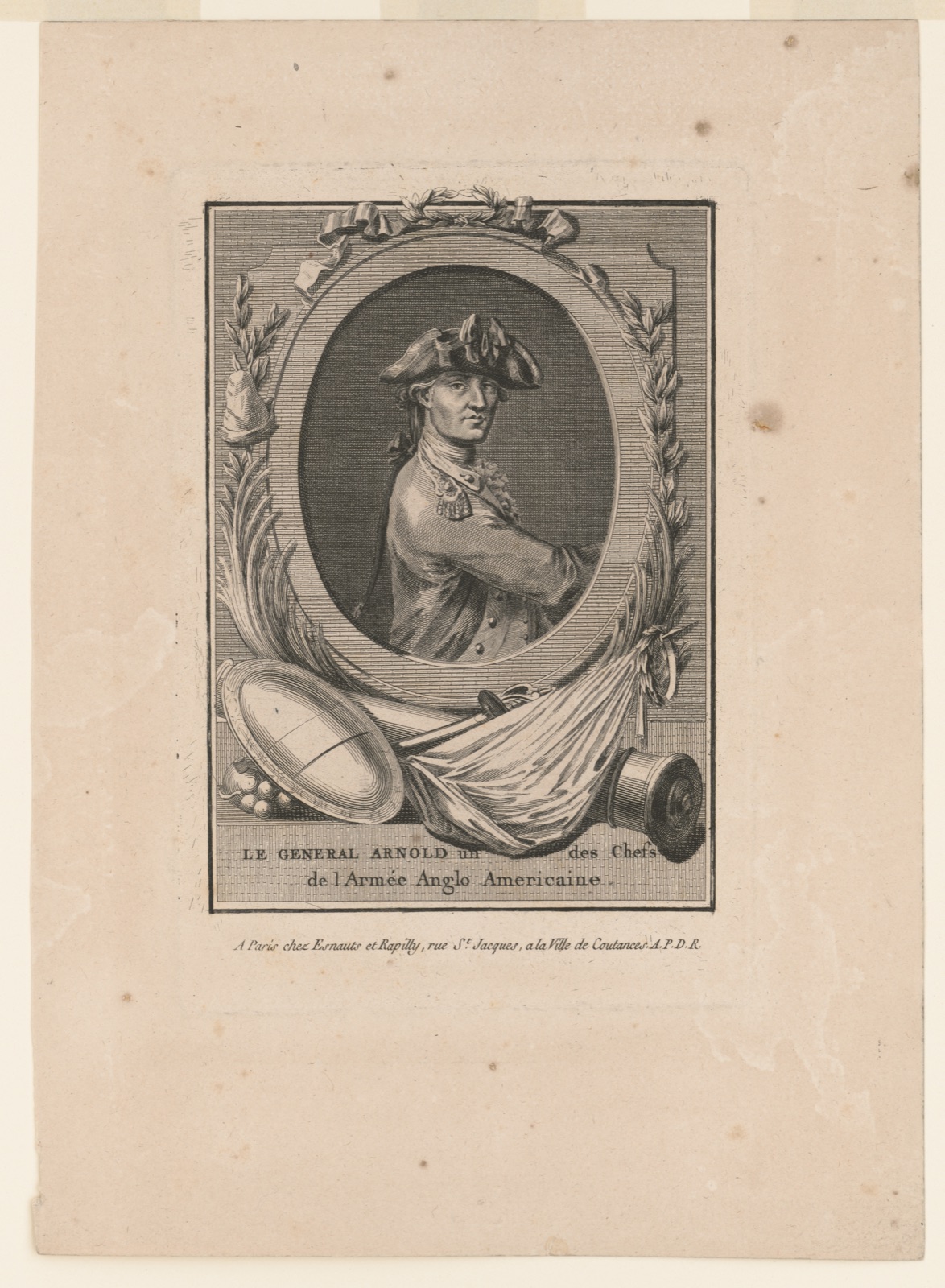 Le General Arnold un des chefs de l'armée Anglo-Americaine. — Esnauts et Rapilly