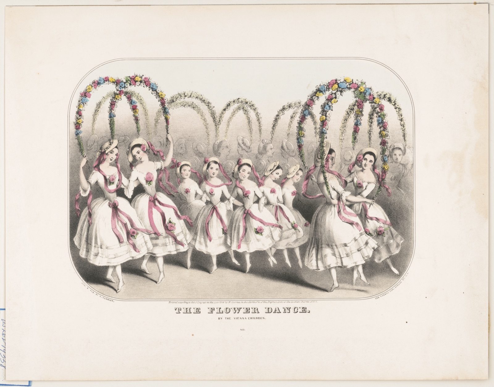 The flower dance: By the Vienna children — N. Currier (Firm)