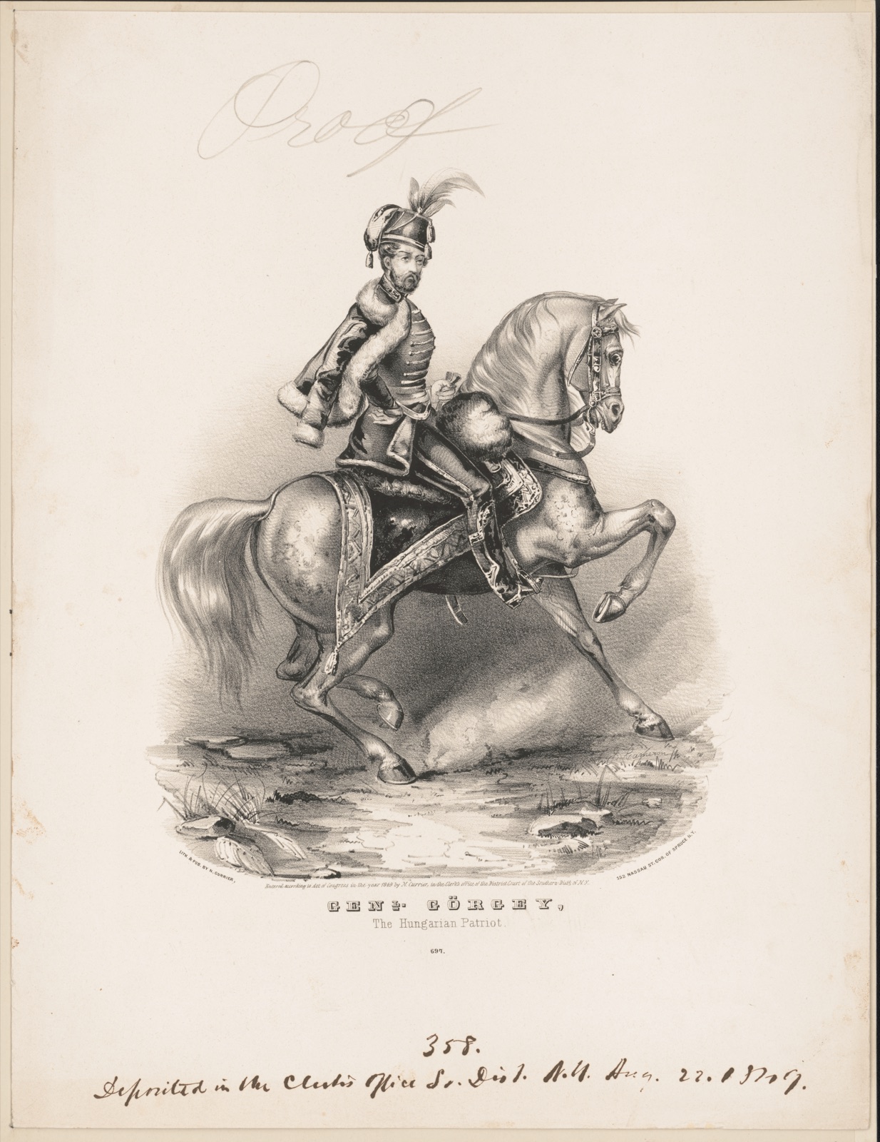 Genl. Görgey, the Hungarian patriot — N. Currier (Firm)