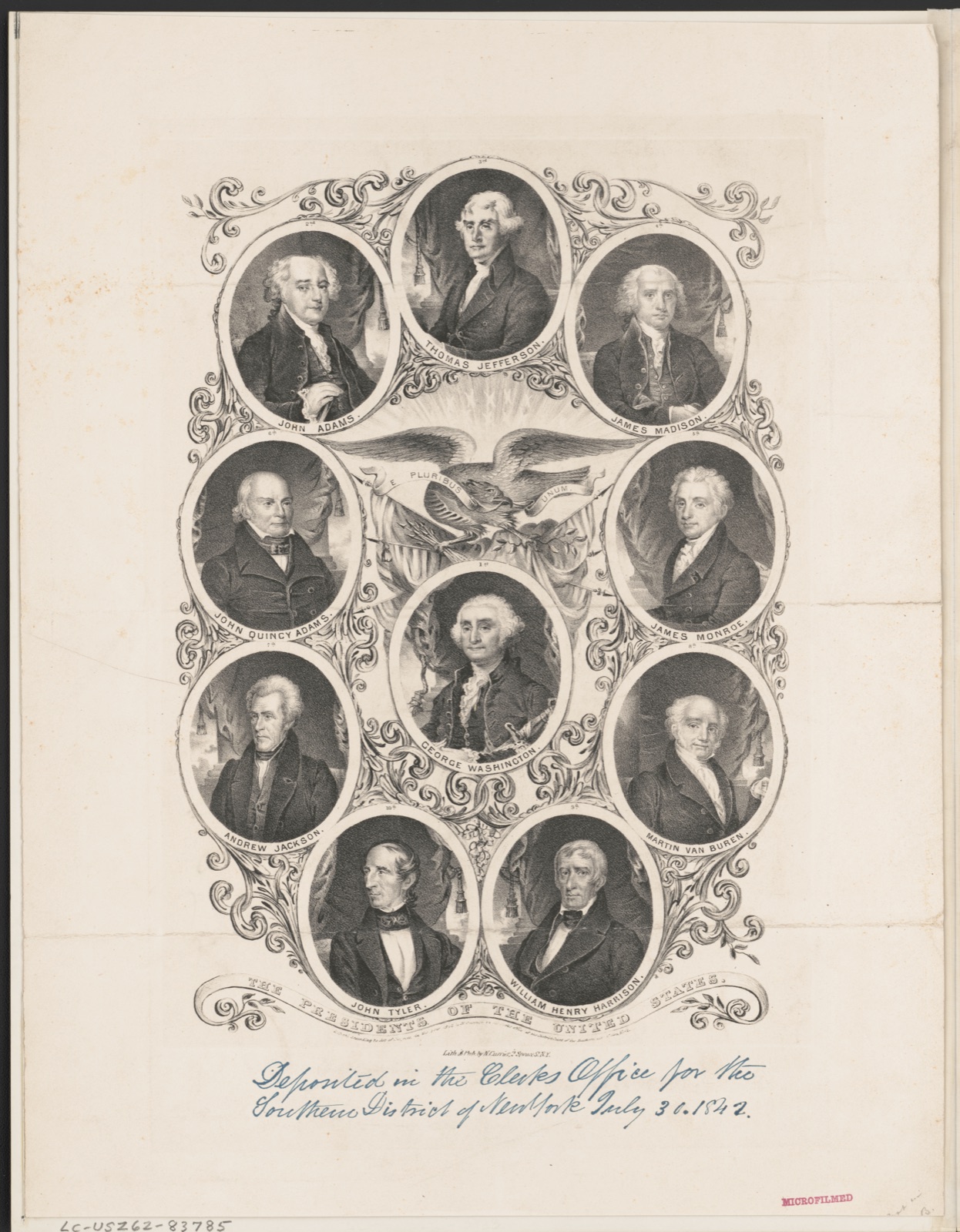 The presidents of the United States — N. Currier (Firm)