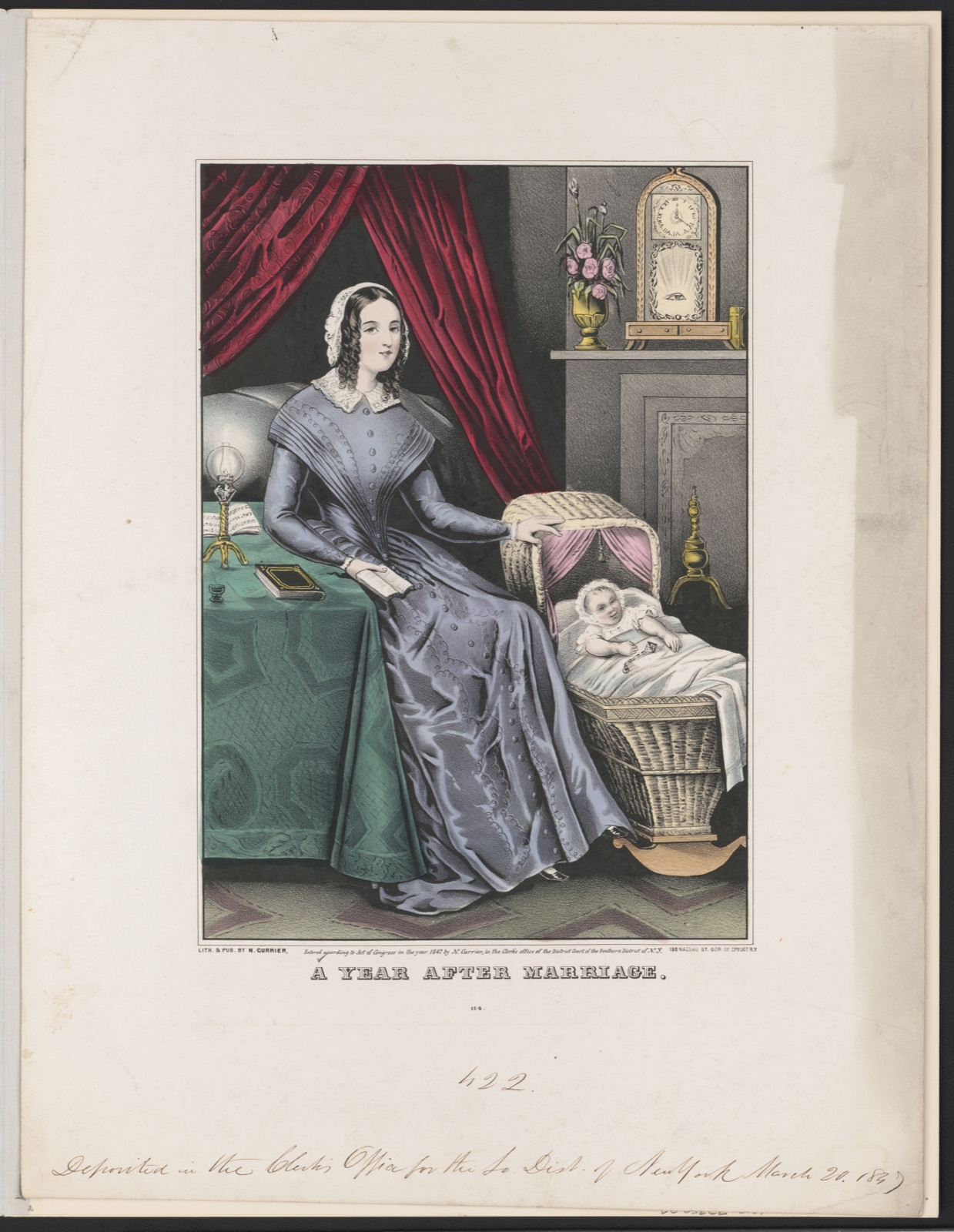 A year after marriage — N. Currier (Firm)