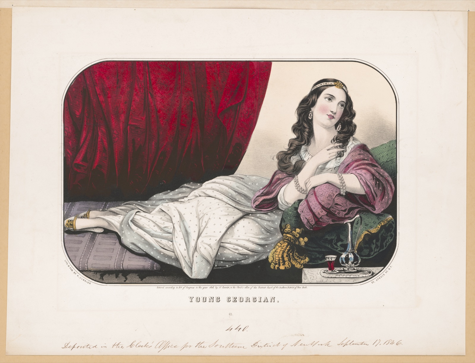 Young Georgian — N. Currier (Firm)