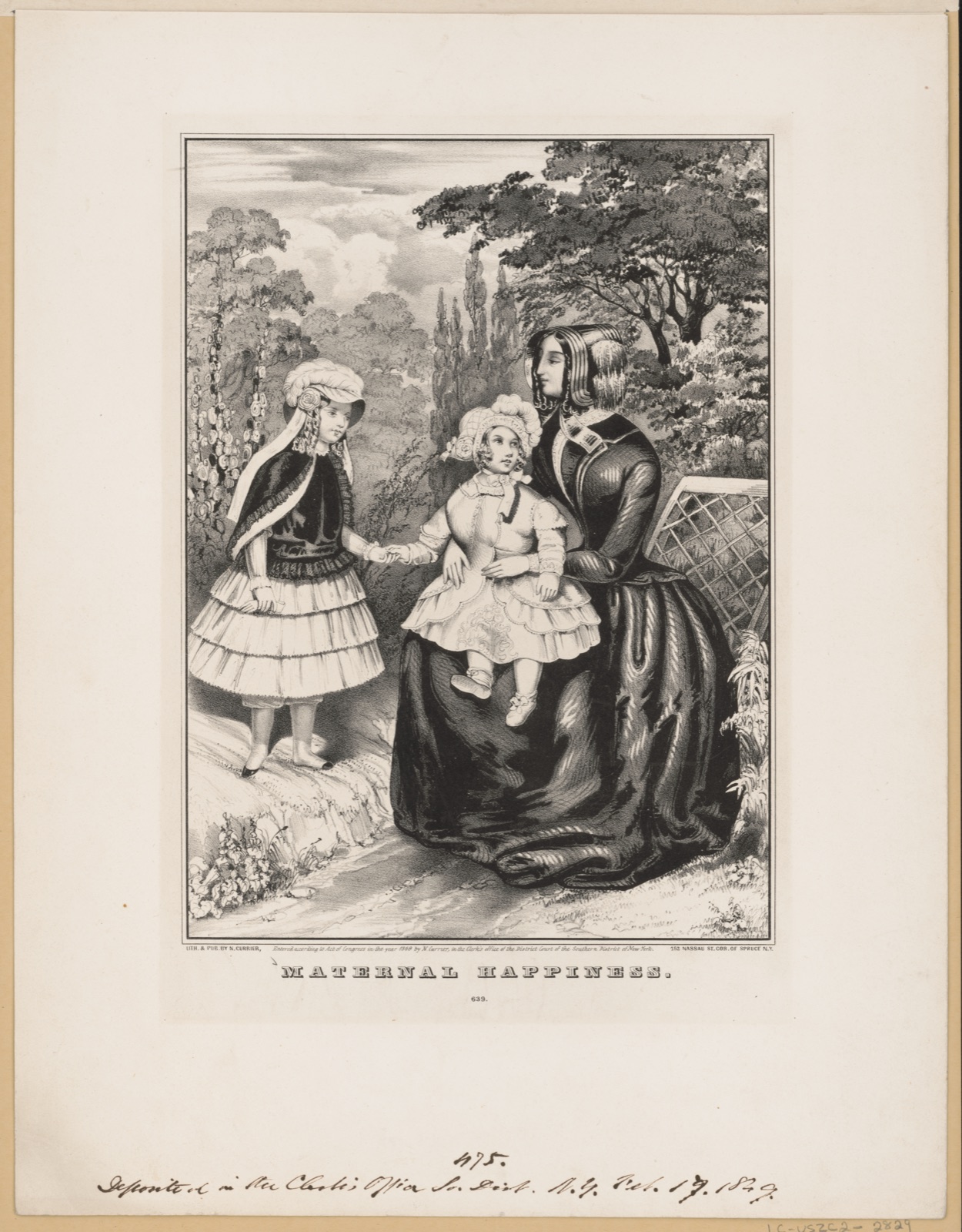 Maternal happiness — N. Currier (Firm)