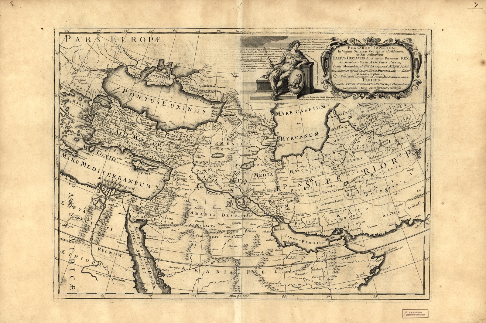 Persarum imperium — Moulart-Sanson, Pierre, -1730