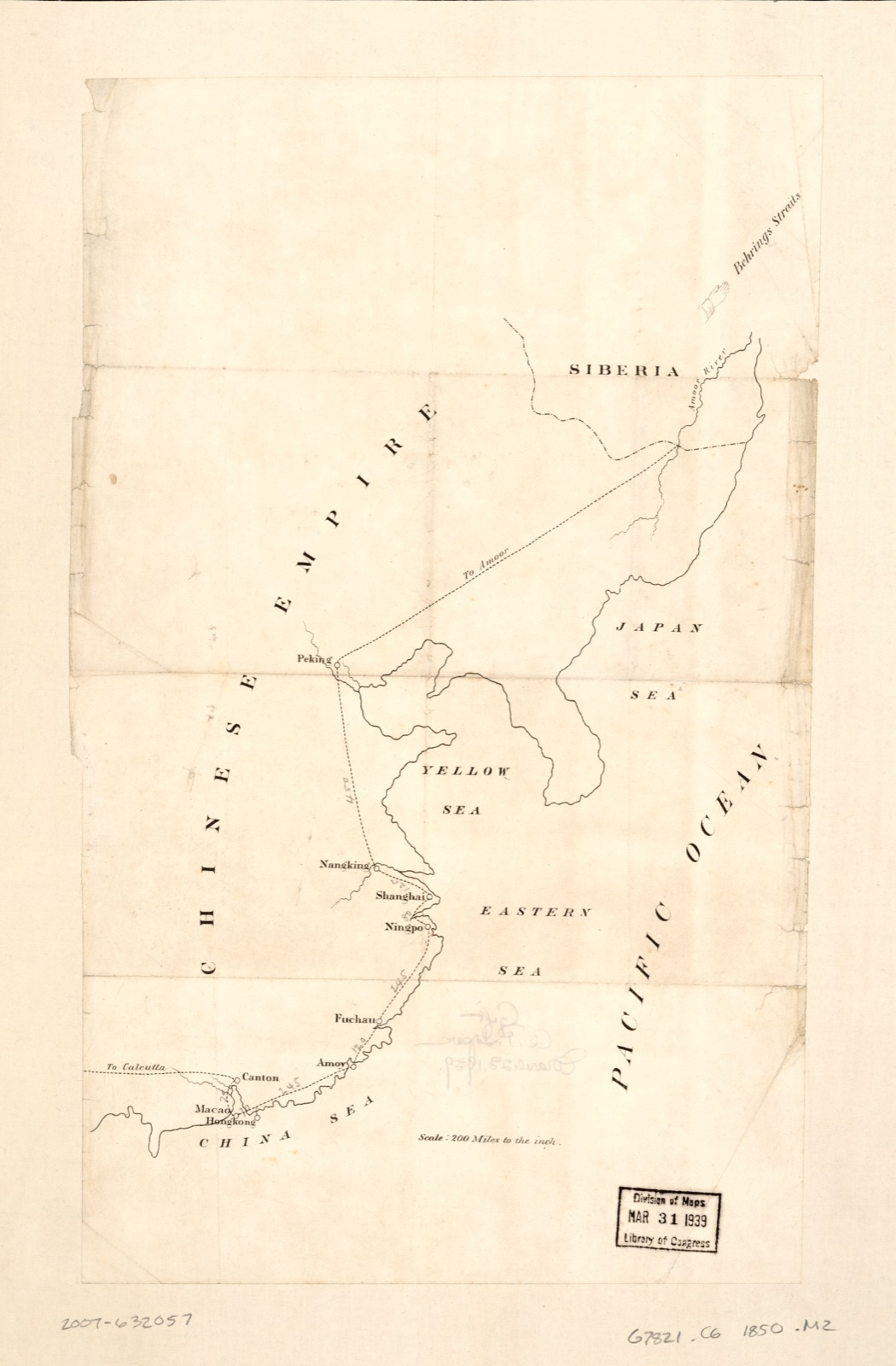 [Map of the coast of China]