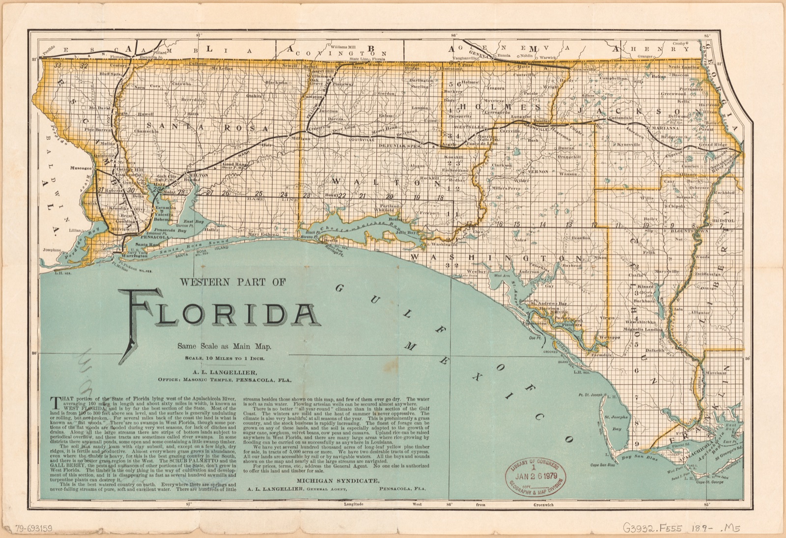 Western part of Florida — Michigan Syndicate